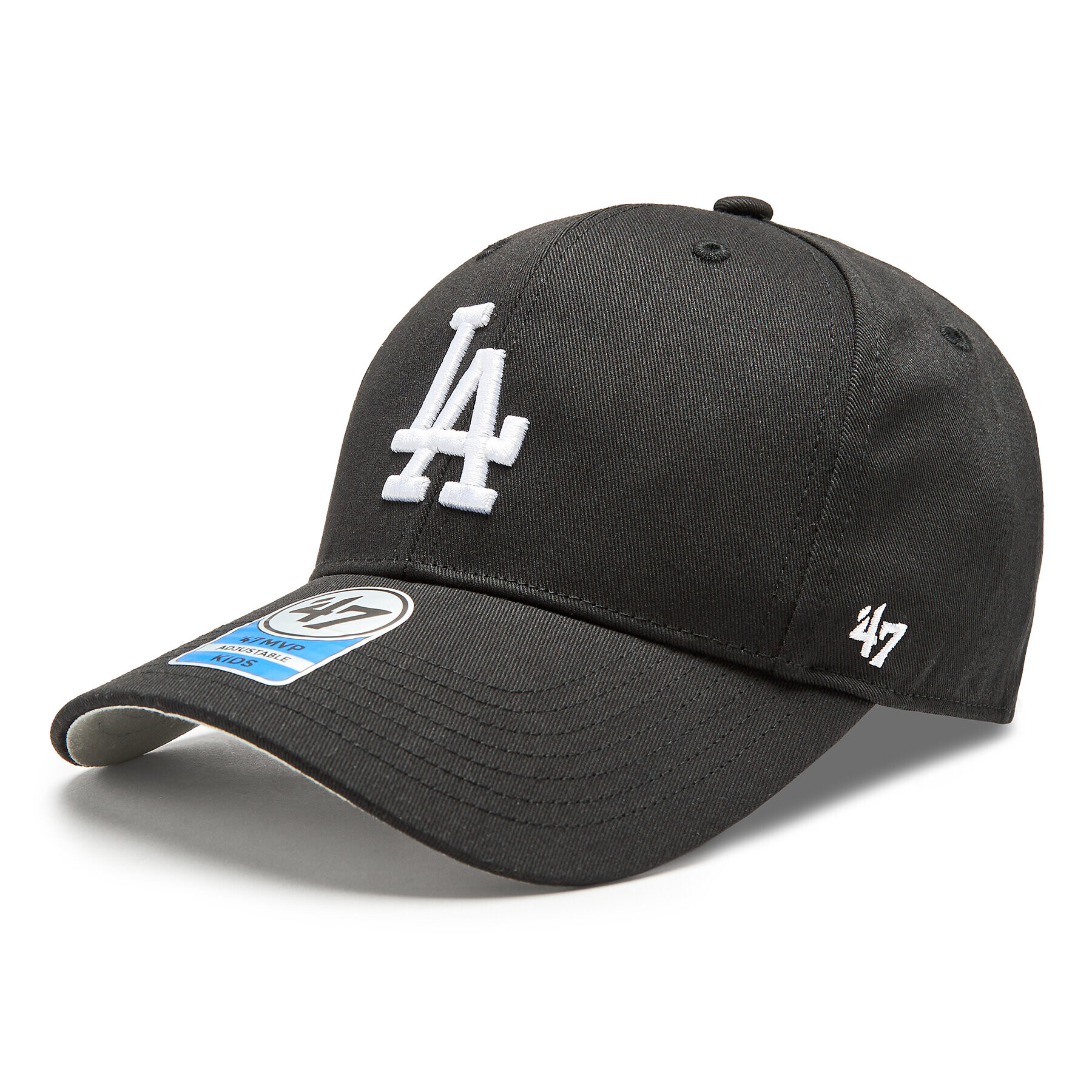 47 Brand Kapa s šiltom MLB Los Angeles Dodgers Raised Basic '47 MVP B-RAC12CTP-BKA Črna - Pepit.si