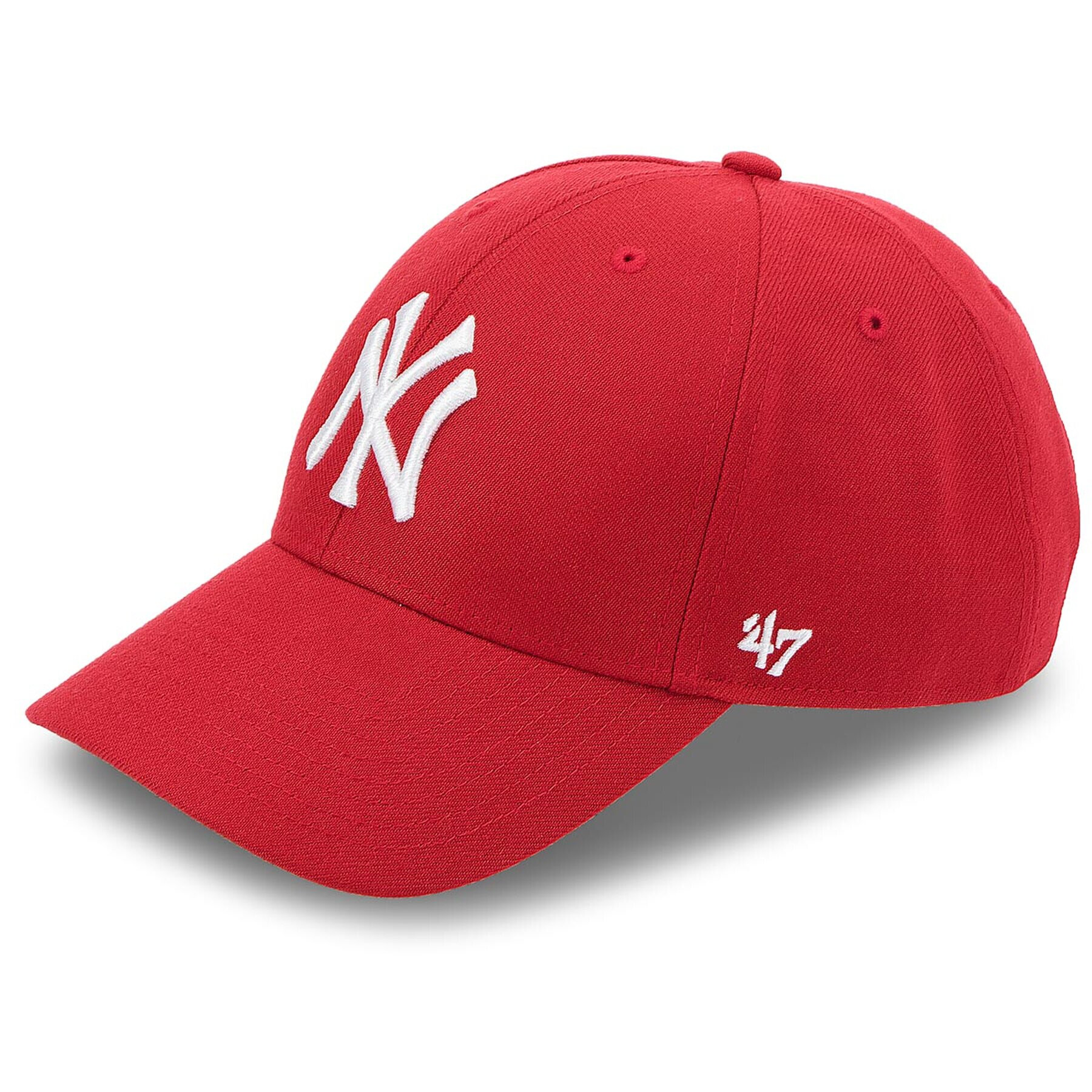 47 Brand Kapa s šiltom New York Yankees 47 B-MVP17WBV-RD Rdeča - Pepit.si