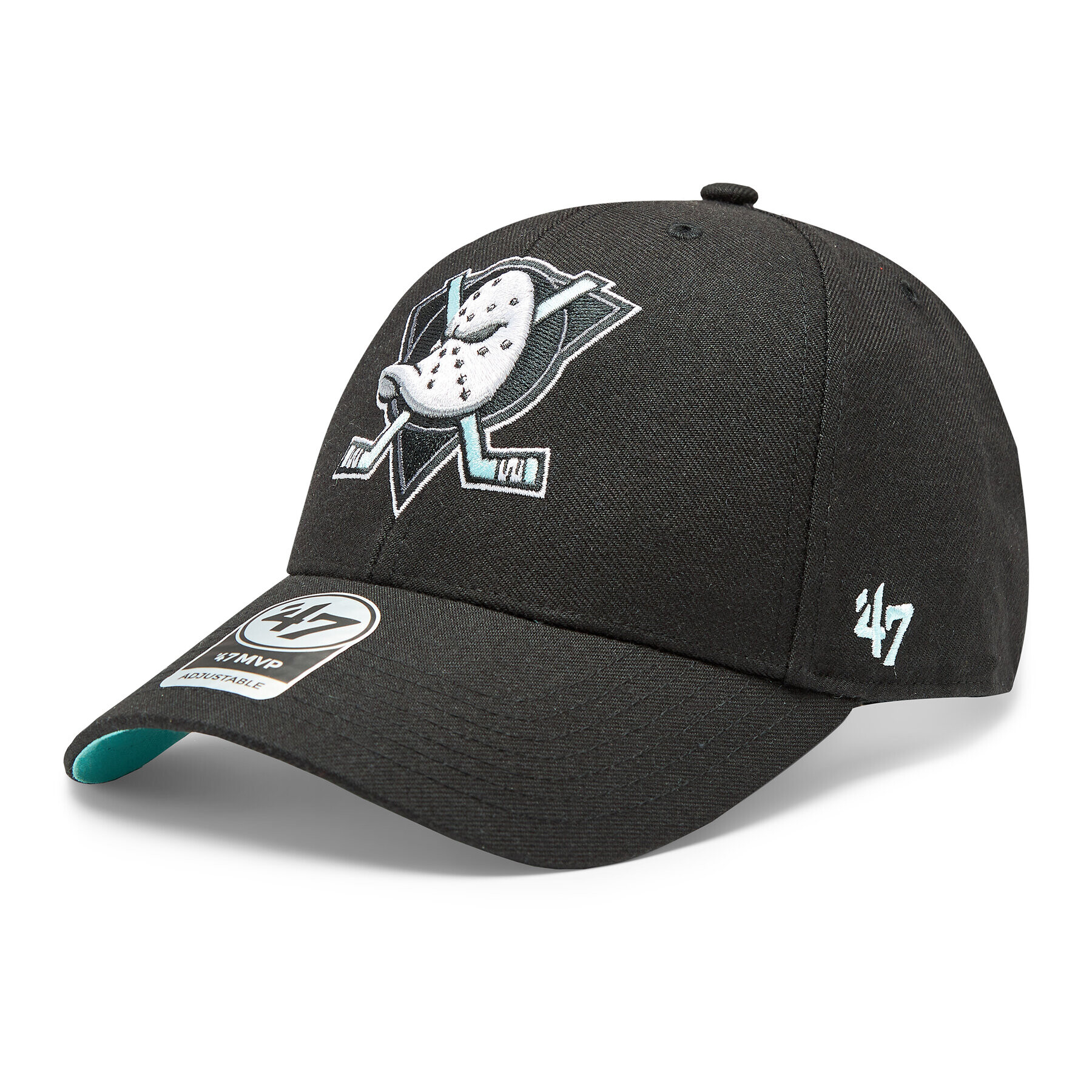 47 Brand Kapa s šiltom NHL Anaheim Ducks Sure Shot Snapback '47 MVP HVIN-SUMVP25WBP-BK93 Črna - Pepit.si