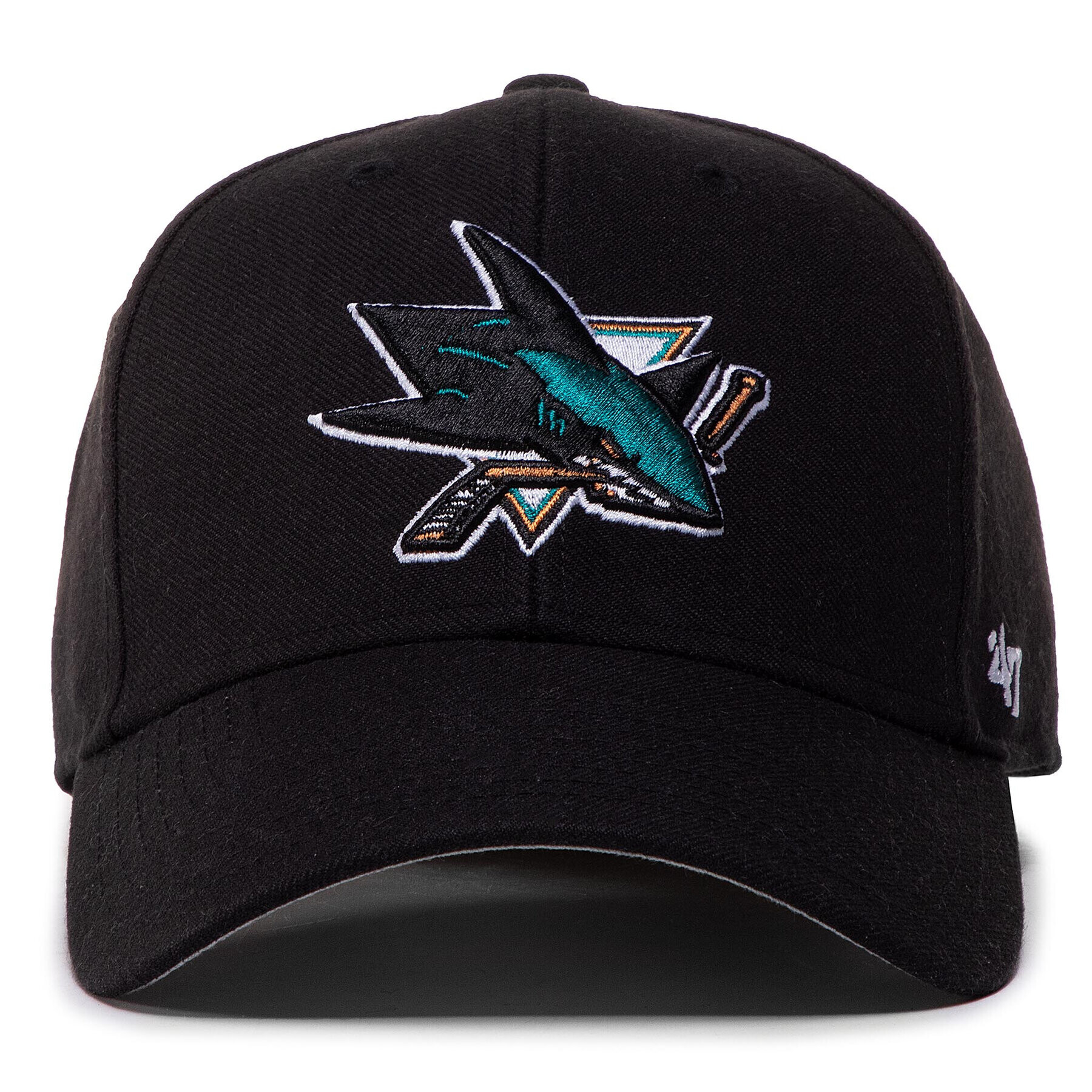 47 Brand Kapa s šiltom Nhl San Jose Sharks '47 Mvp H-MVP22WBV-BK Črna - Pepit.si