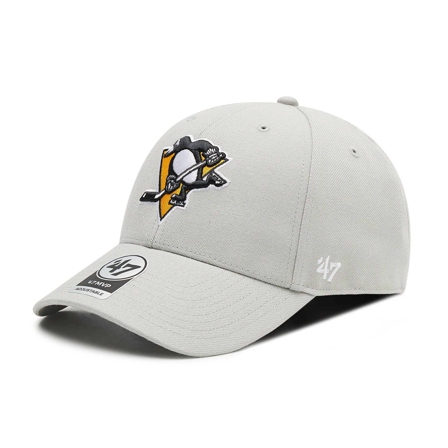 47 Brand Kapa s šiltom Pittsburgh Penguins H-MVP15WBV-GY Siva - Pepit.si