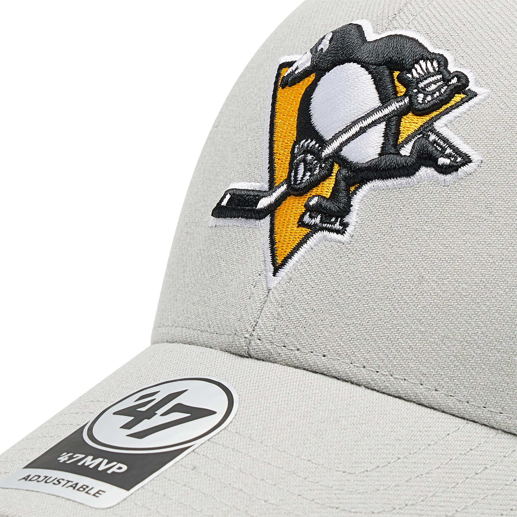 47 Brand Kapa s šiltom Pittsburgh Penguins H-MVP15WBV-GY Siva - Pepit.si