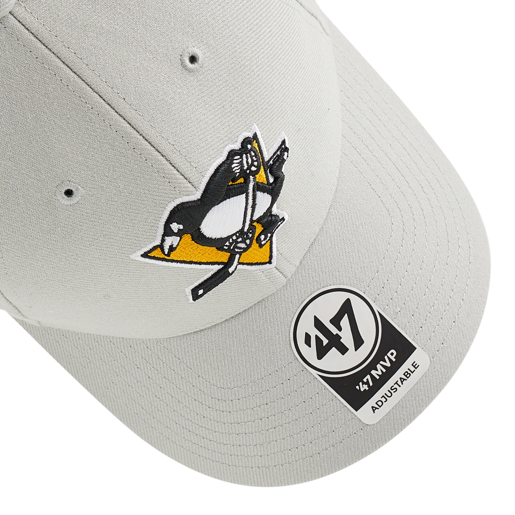 47 Brand Kapa s šiltom Pittsburgh Penguins H-MVP15WBV-GY Siva - Pepit.si