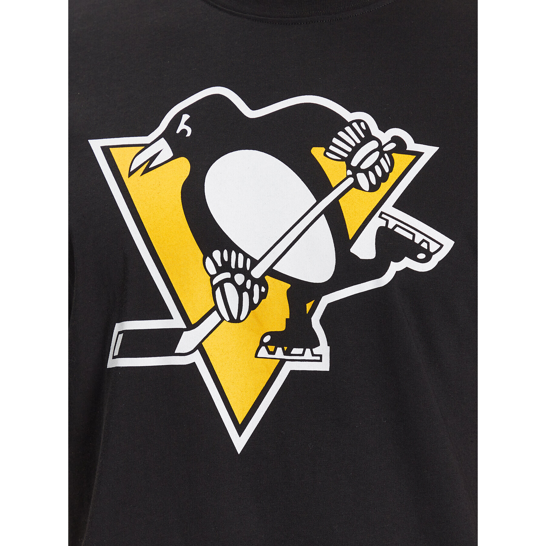 47 Brand Majica NHL Pittsburgh Penguins Imprint '47 Echo Tee HH015TEMIME544252JK Črna Regular Fit - Pepit.si