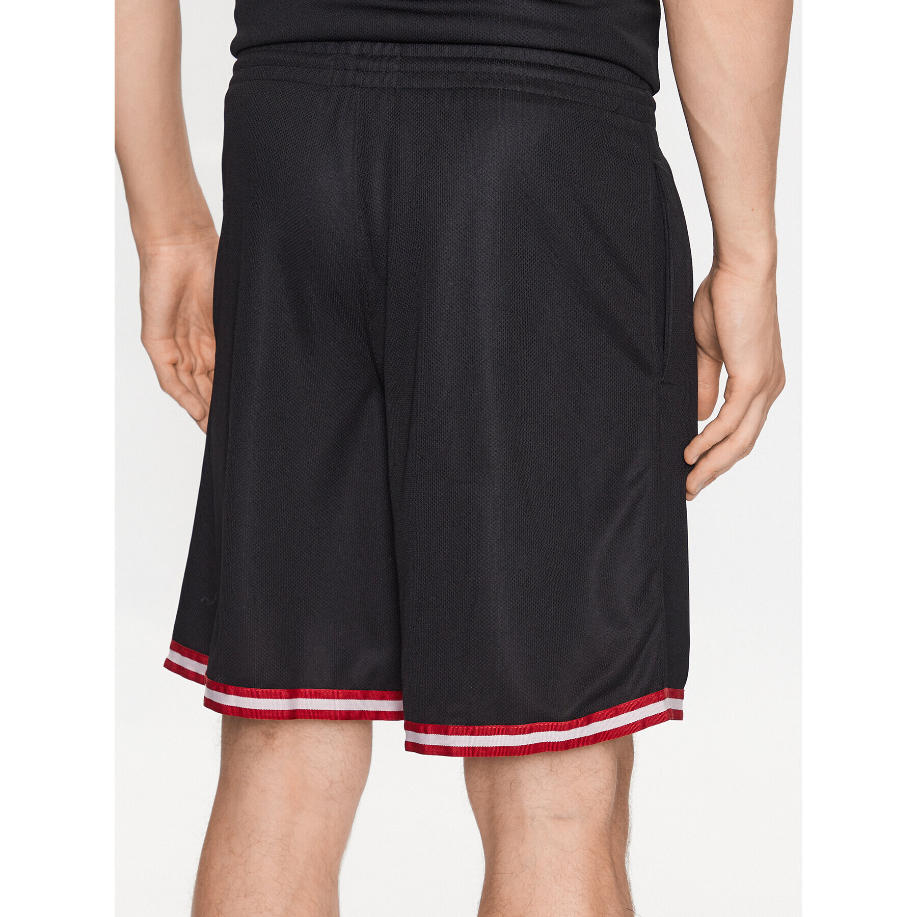 47 Brand Športne kratke hlače Chiacgo Blackhawks Back Court 47 Grafton Shorts Črna Regular Fit - Pepit.si