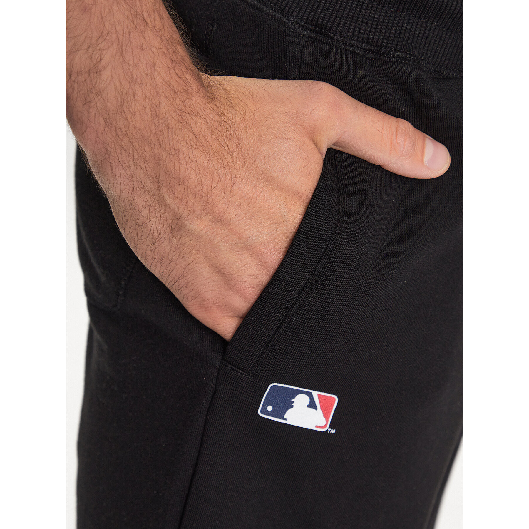 47 Brand Športne kratke hlače Los Angeles Dodgers Imprint 47 Helix Shorts Črna Regular Fit - Pepit.si