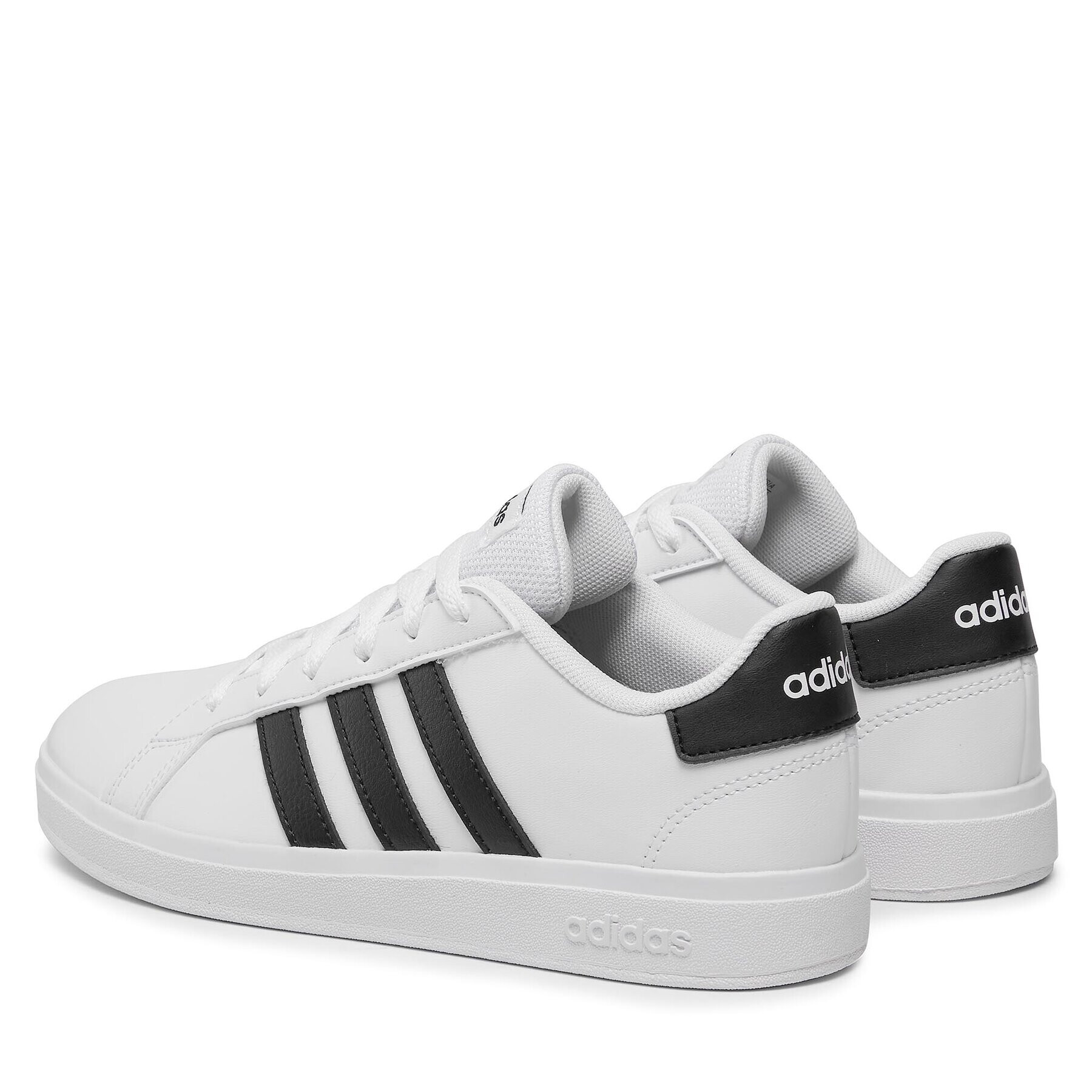 adidas Čevlji Grand Court Lifestyle Tennis Lace-Up Shoes GW6511 Bela - Pepit.si