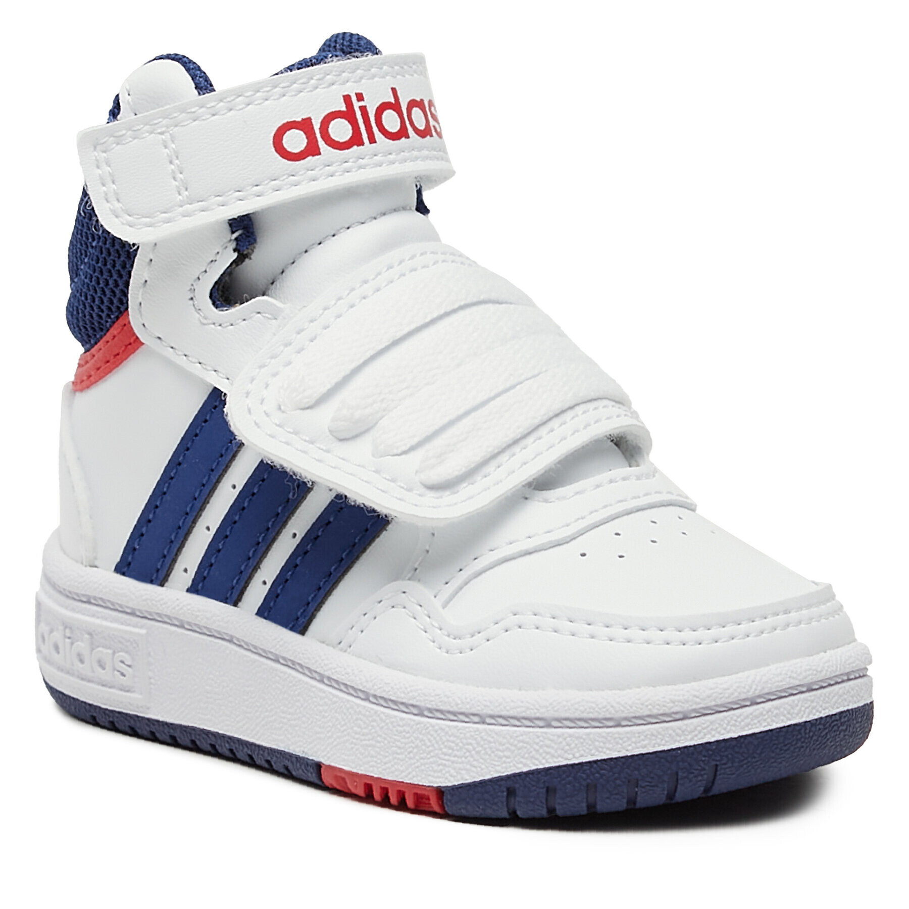 adidas Čevlji Hoops Mid GZ9650 Bela - Pepit.si