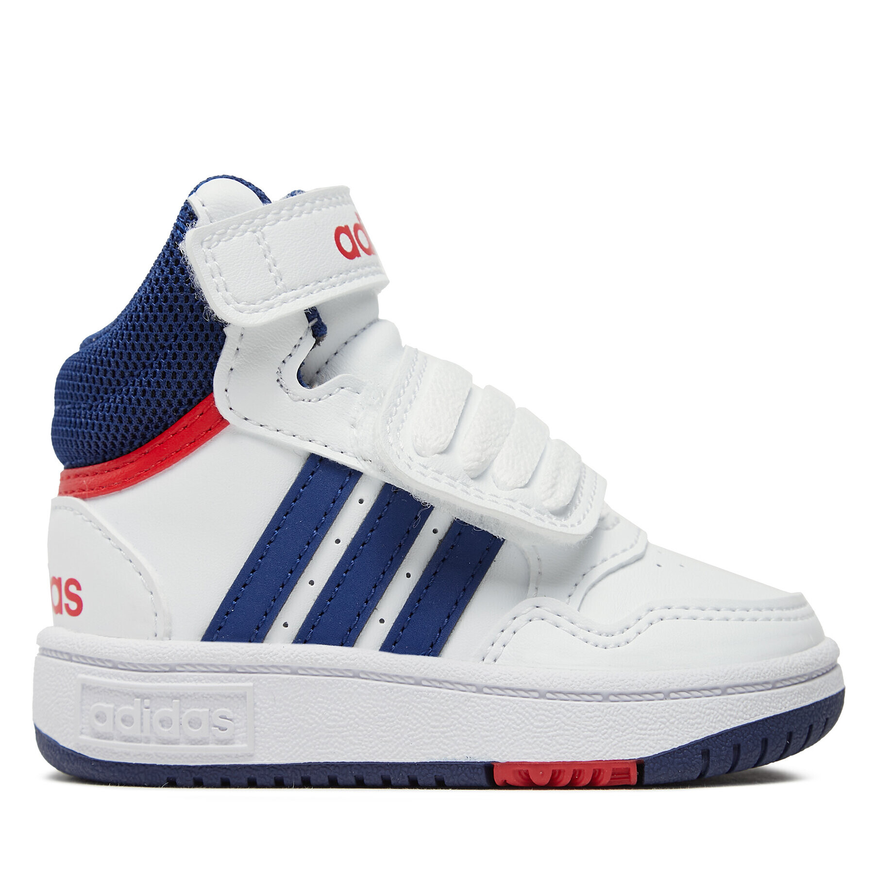 adidas Čevlji Hoops Mid GZ9650 Bela - Pepit.si