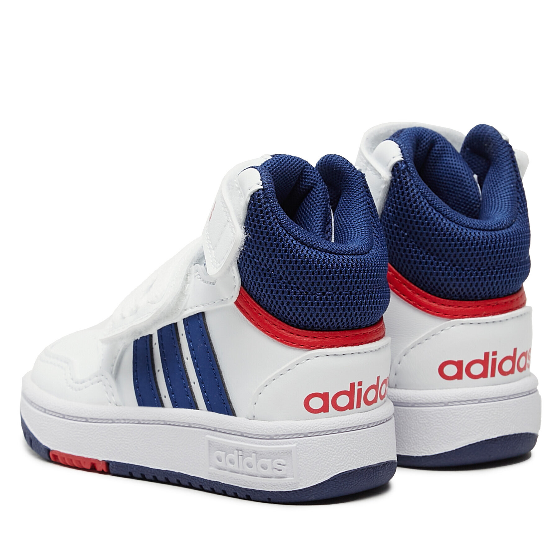 adidas Čevlji Hoops Mid GZ9650 Bela - Pepit.si