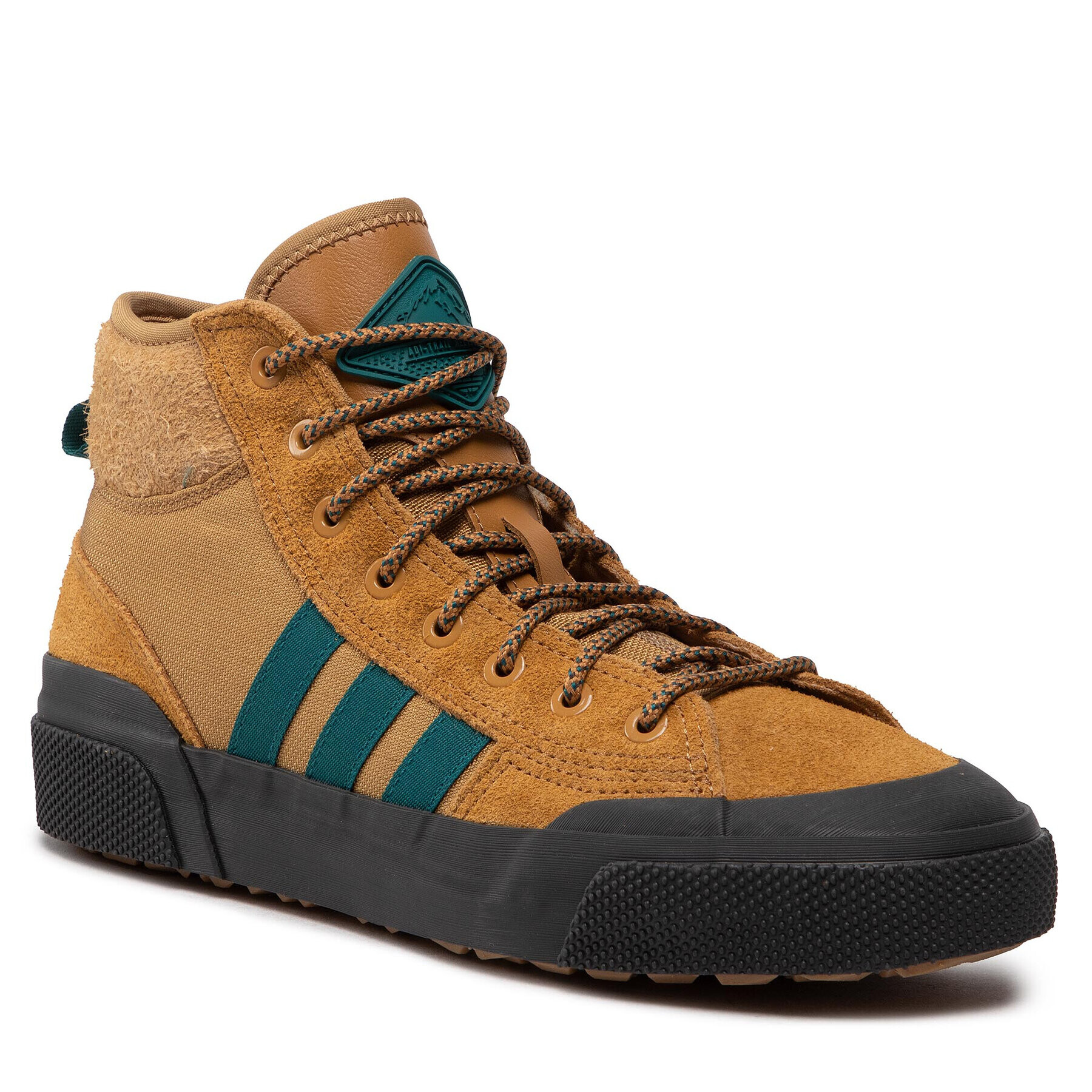 adidas Čevlji Nizza Hi Rf Atr GX2069 Rjava - Pepit.si