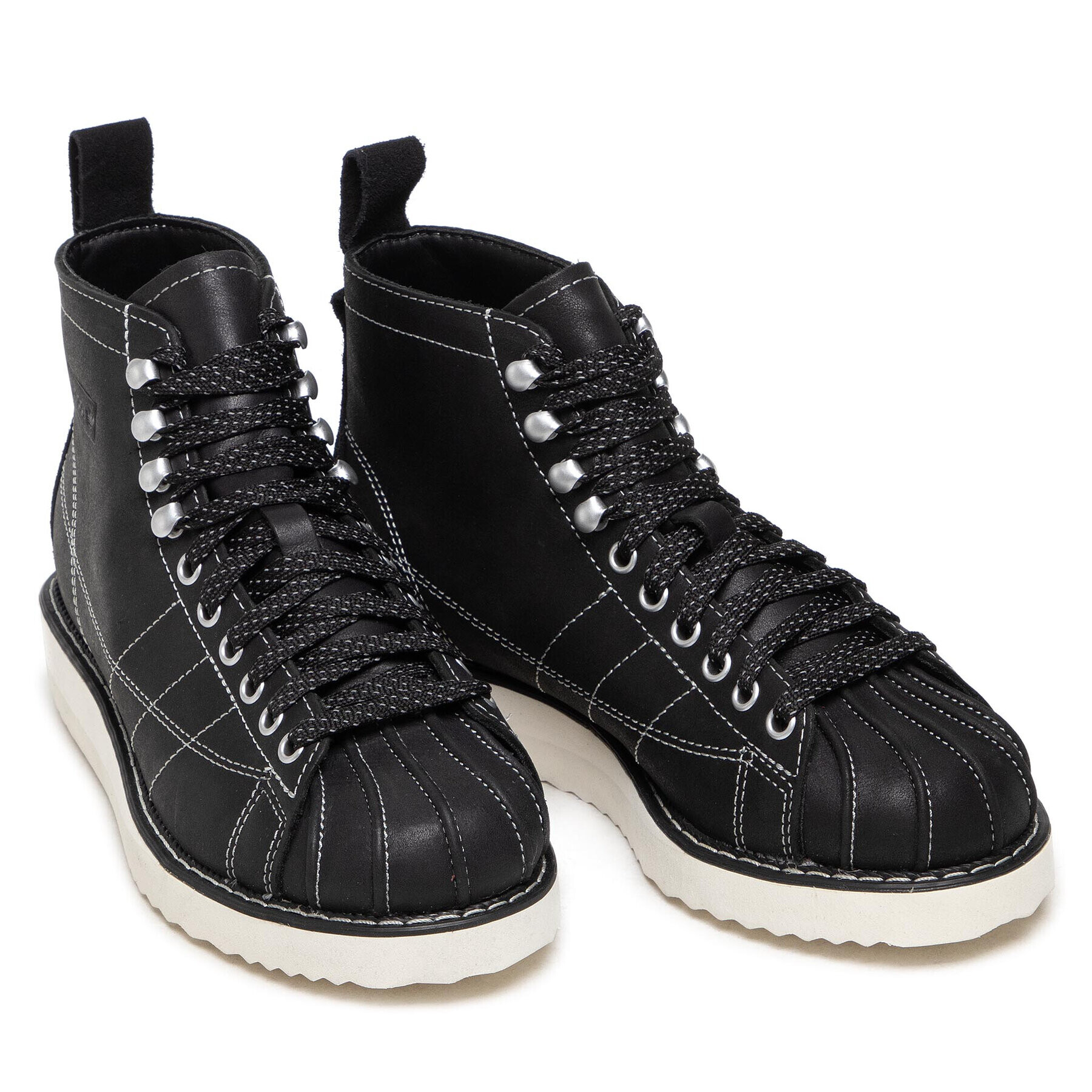 adidas Čevlji Superstar Boot H00241 Črna - Pepit.si