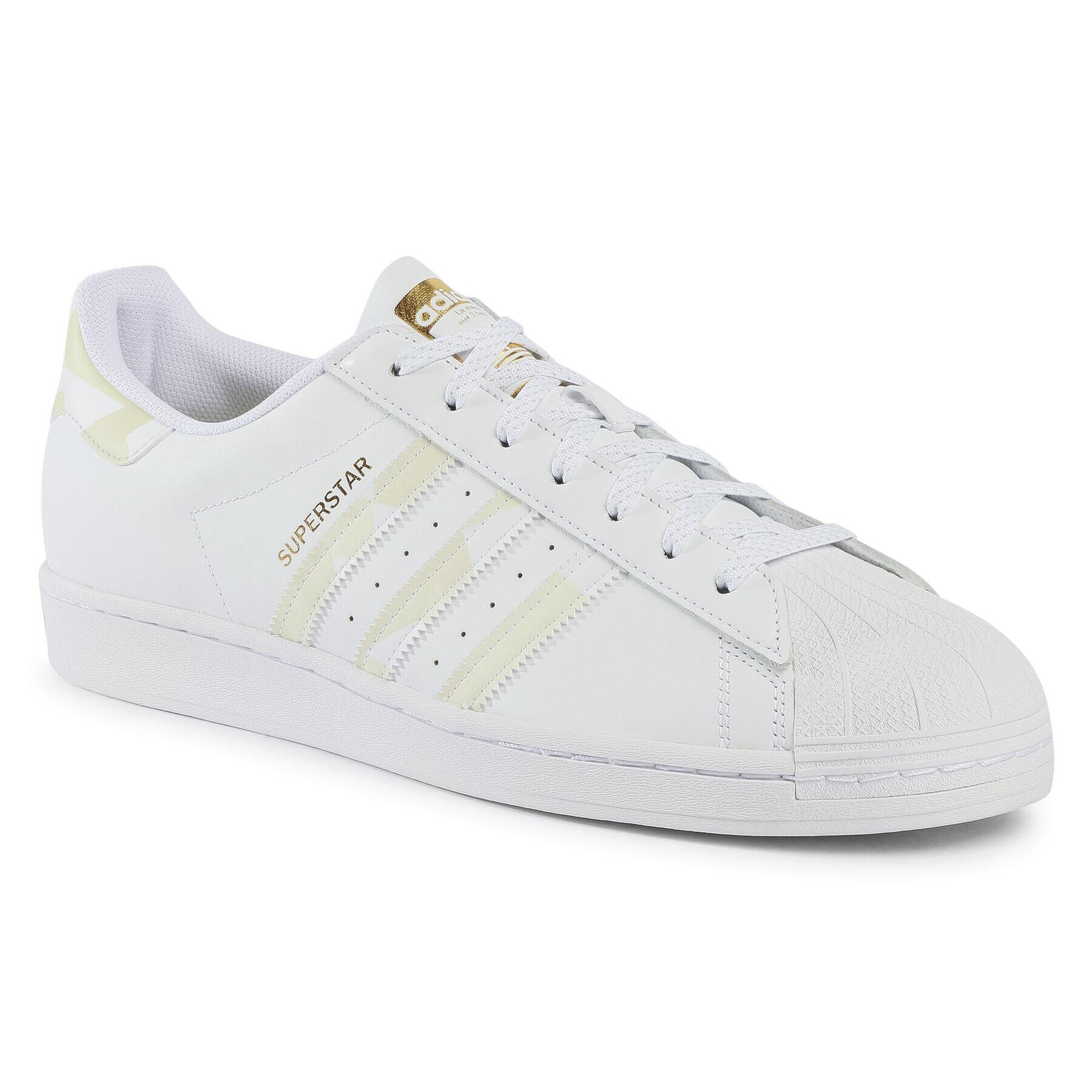 adidas Čevlji Superstar FX9088 Bela - Pepit.si