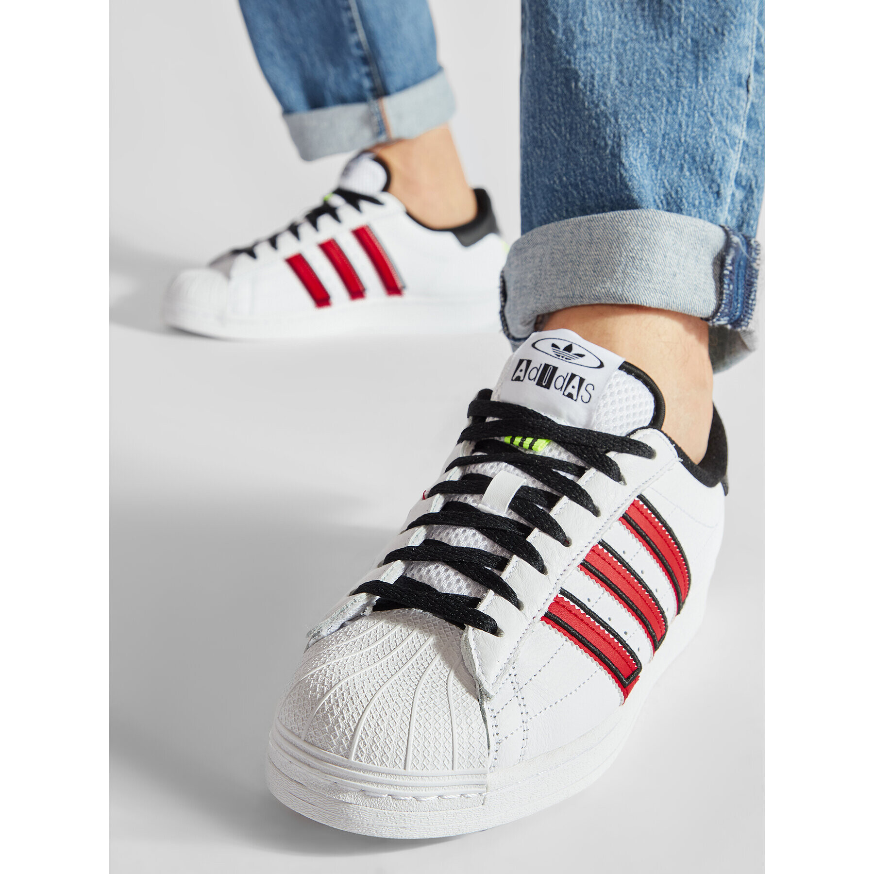 adidas Čevlji Superstar GX6026 Bela - Pepit.si