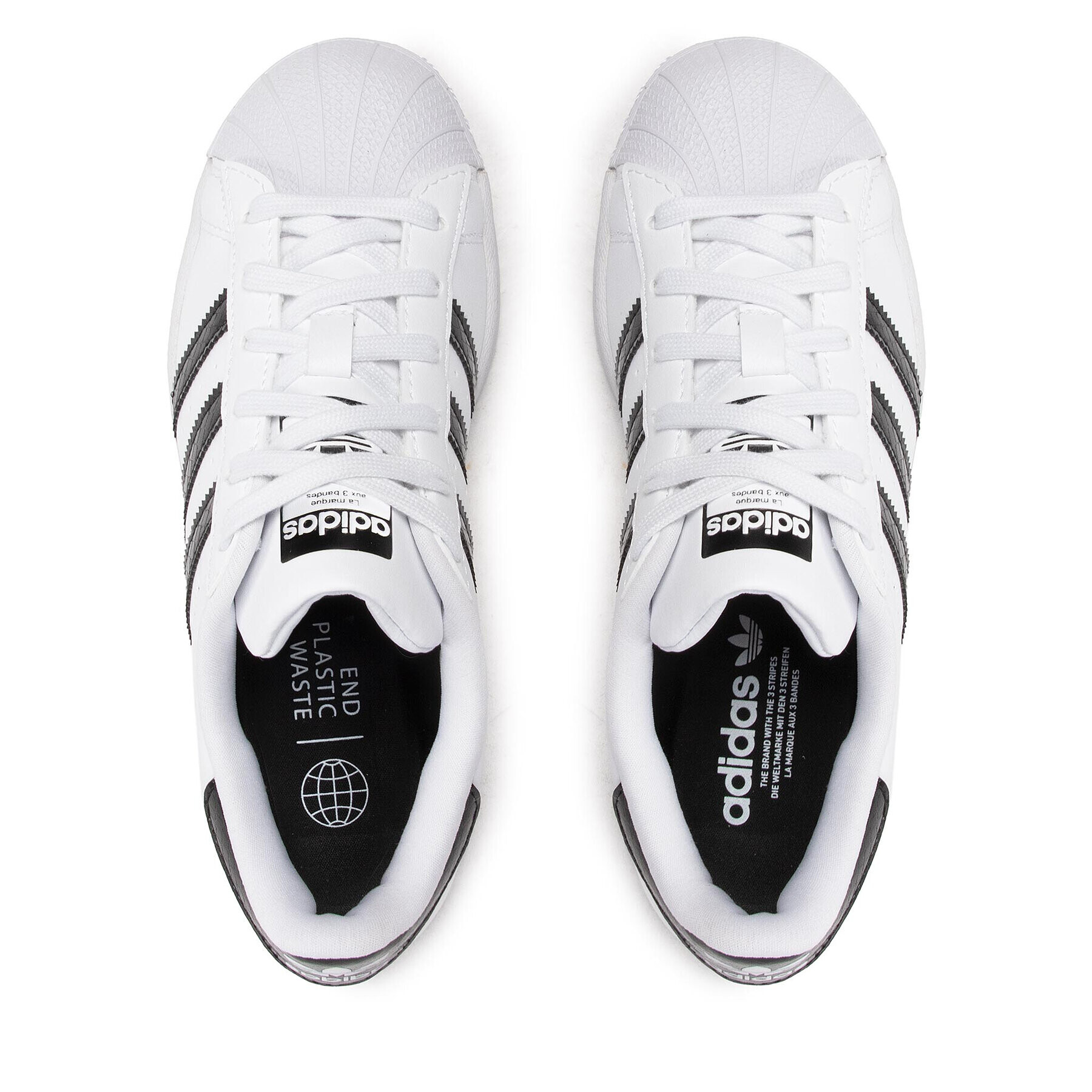 adidas Čevlji Superstar J GY9324 Bela - Pepit.si