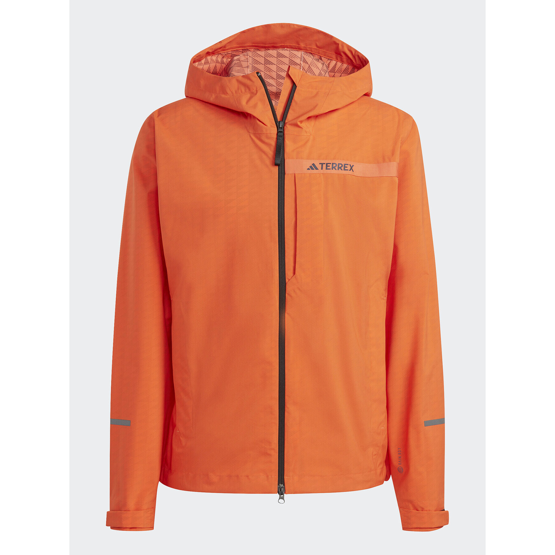 adidas Dežna jakna Terrex Multi RAIN.RDY HM4052 Oranžna Regular Fit - Pepit.si