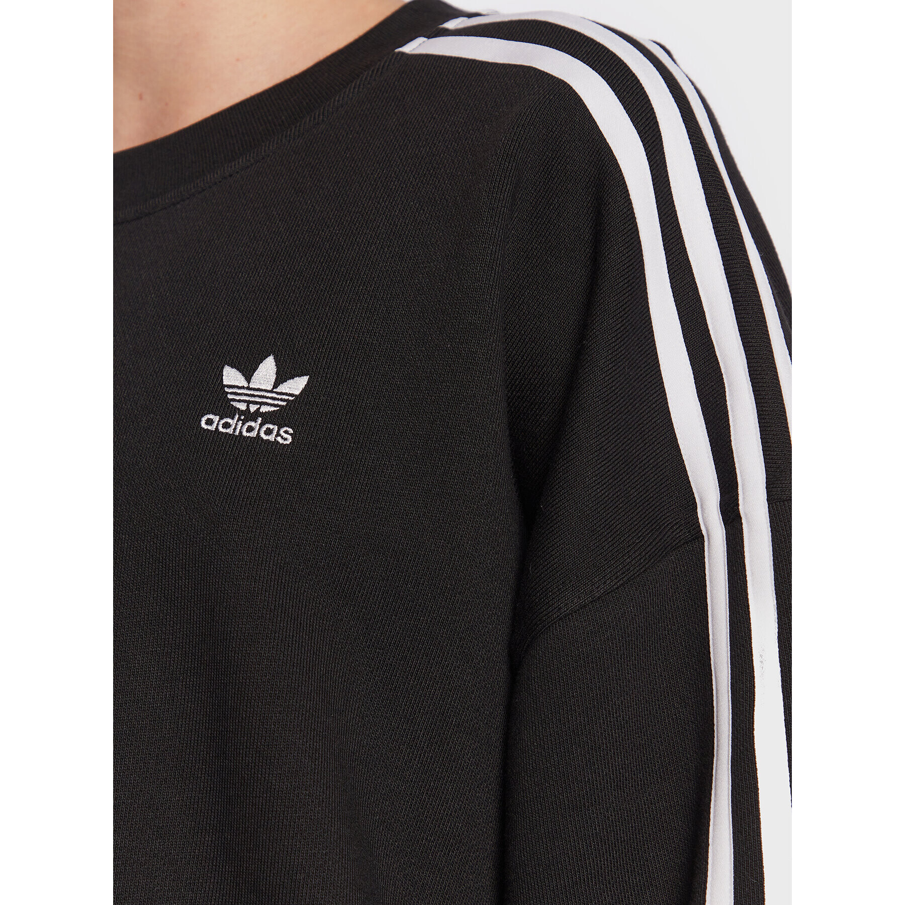 adidas Jopa Adicolor Classics Oversized Sweatshirt IB7444 Črna Relaxed Fit - Pepit.si