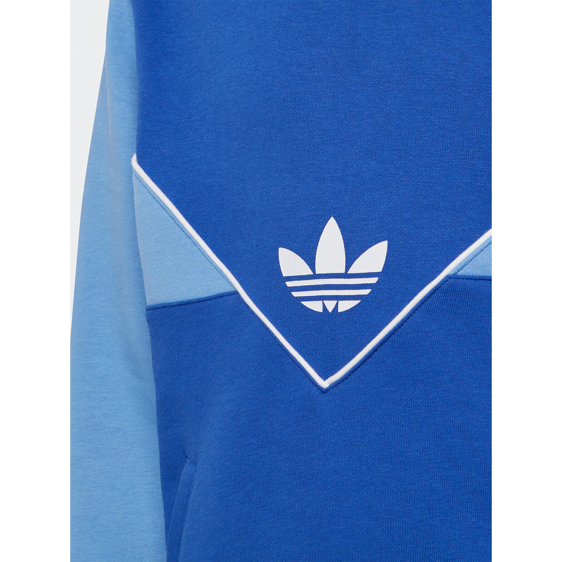 adidas Jopa Adicolor Hoodie IC6227 Modra Regular Fit - Pepit.si