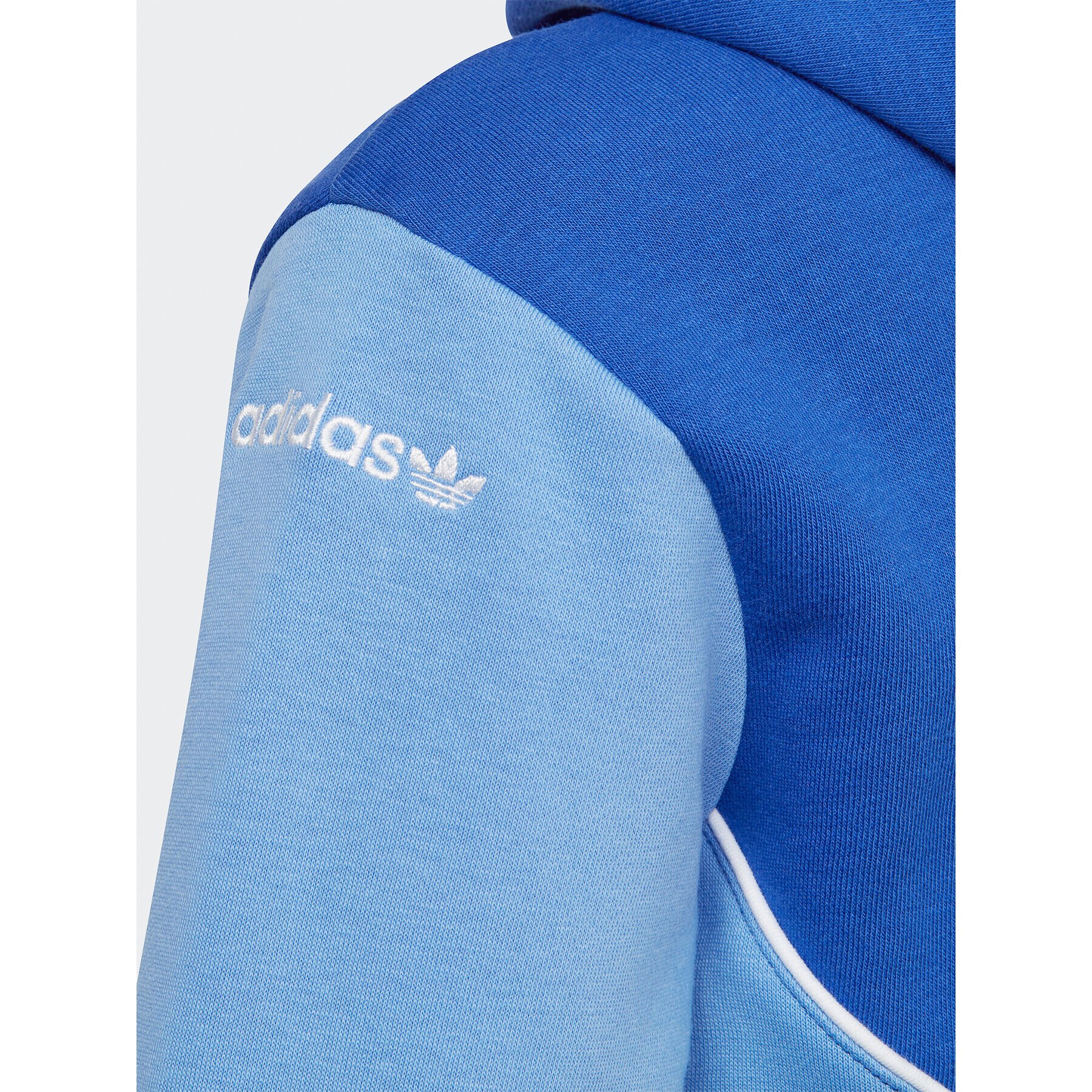 adidas Jopa Adicolor Hoodie IC6227 Modra Regular Fit - Pepit.si