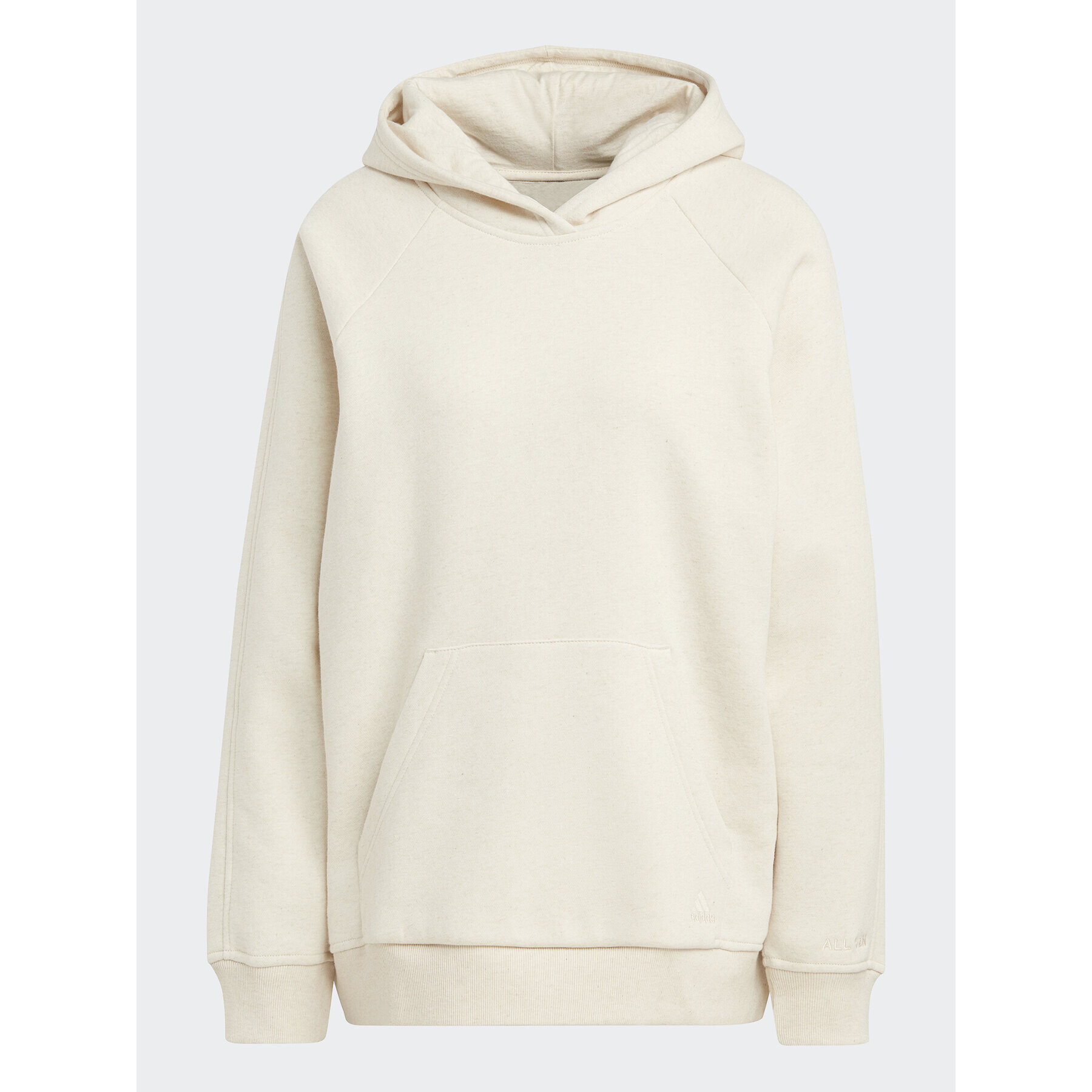 adidas Jopa ALL SZN Fleece IC6432 Écru Loose Fit - Pepit.si