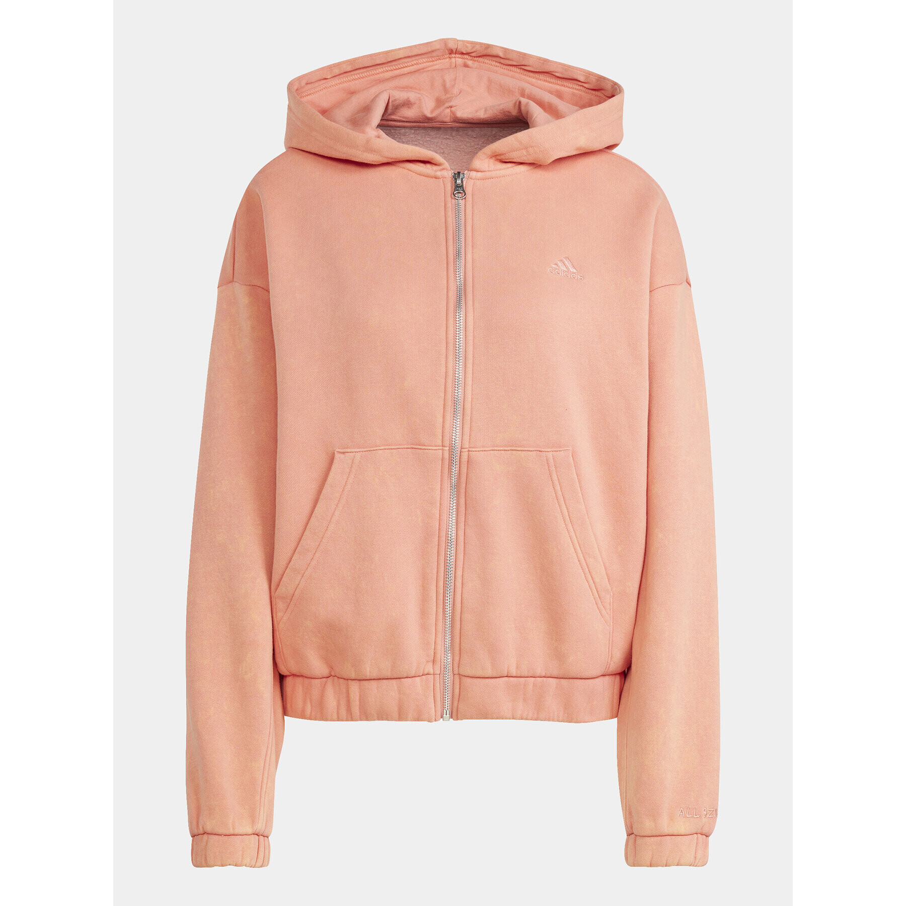 adidas Jopa ALL SZN Fleece Washed IK4259 Oranžna Loose Fit - Pepit.si