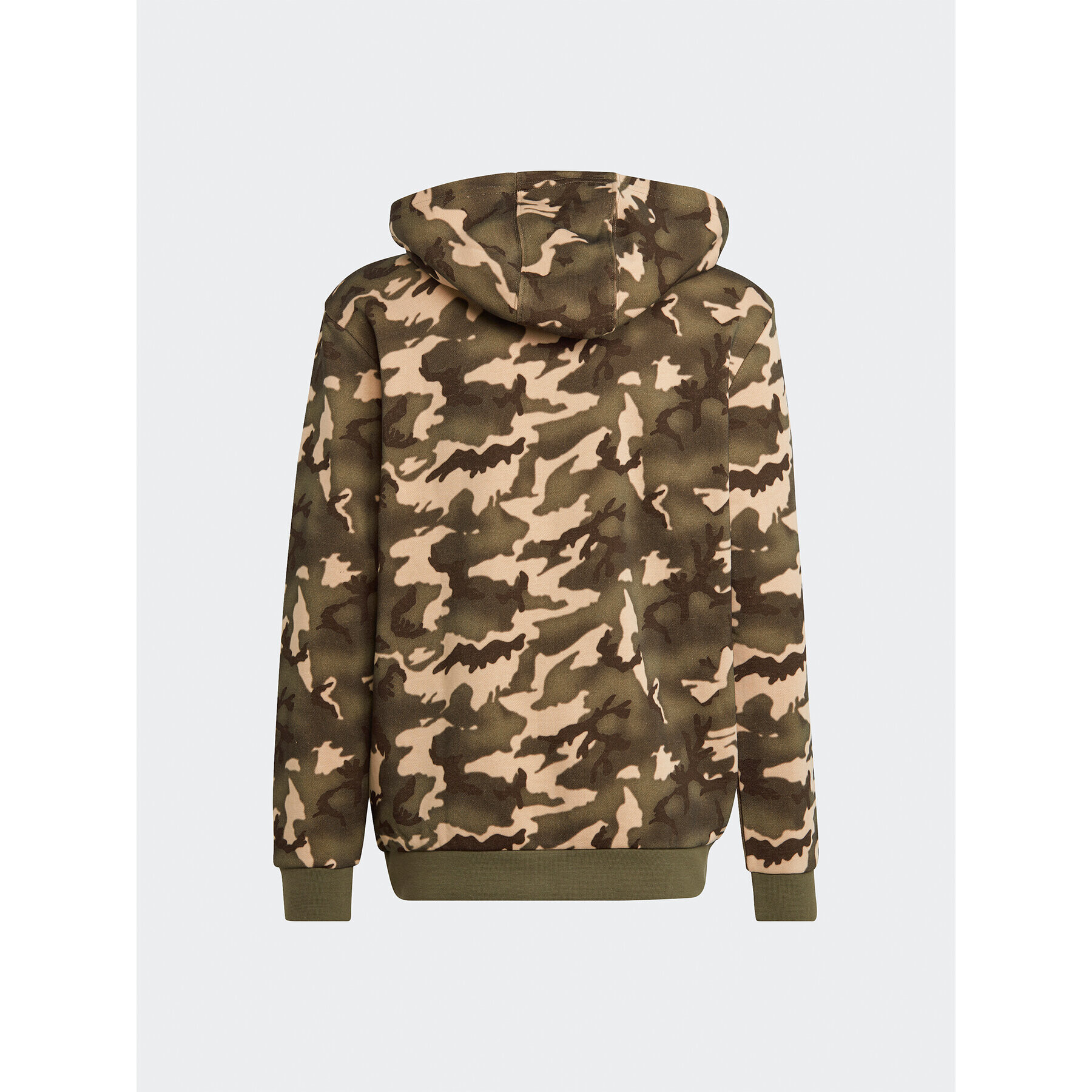 adidas Jopa Camo Hoodie IC2193 Bež Loose Fit - Pepit.si