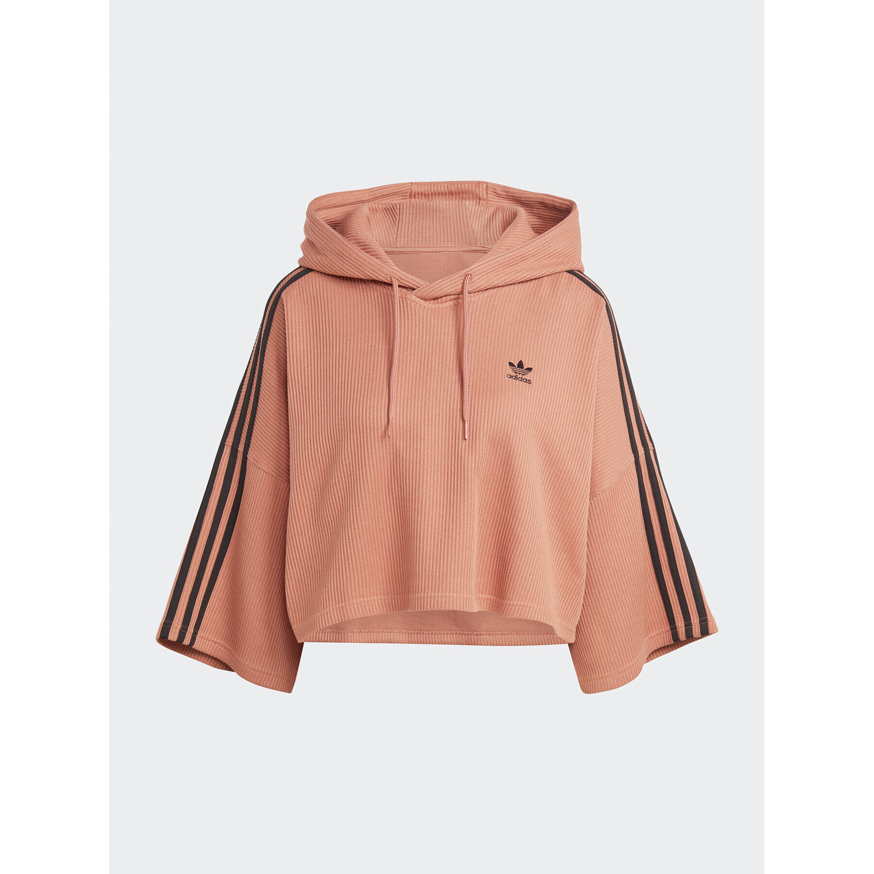 adidas Jopa Crop Hoodie IC5459 Rjava - Pepit.si