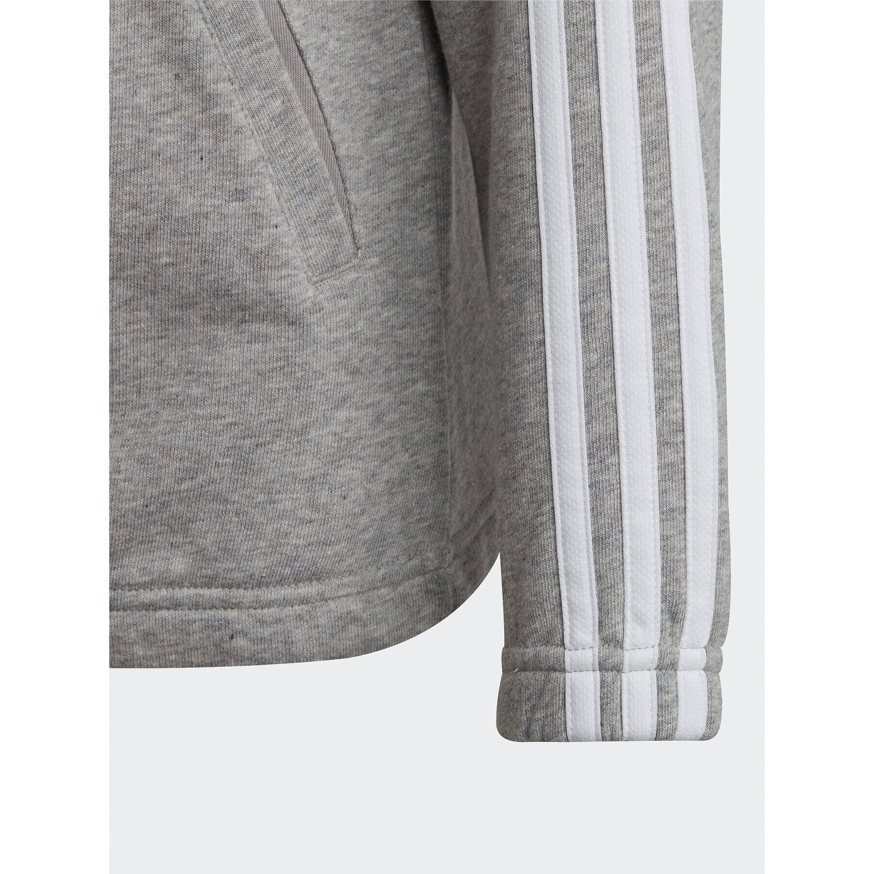 adidas Jopa Essentials 3-Stripes IC3635 Siva Slim Fit - Pepit.si