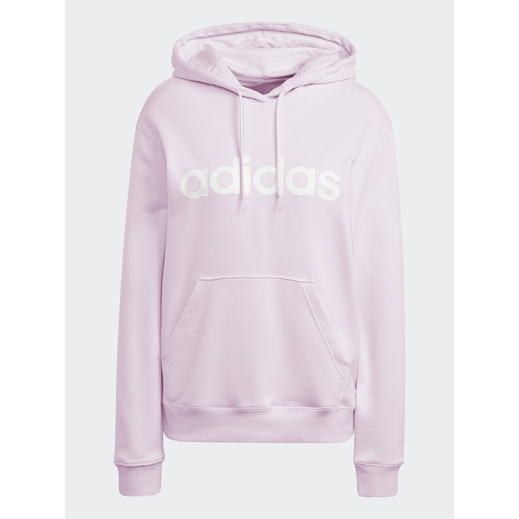 adidas Jopa Essentials Linear Hoodie IL3343 Roza Regular Fit - Pepit.si