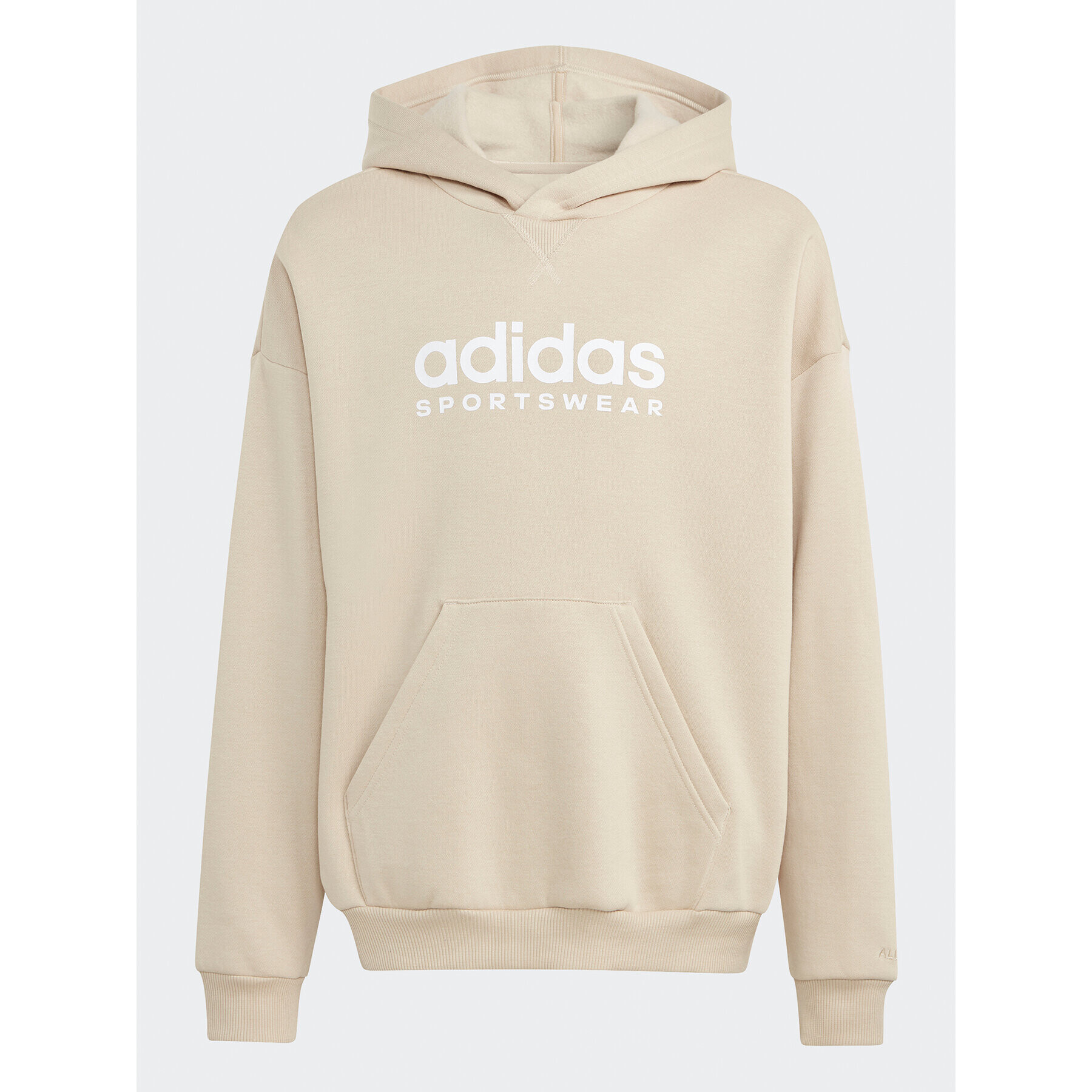 adidas Jopa Fleece IB3233 Bež Loose Fit - Pepit.si