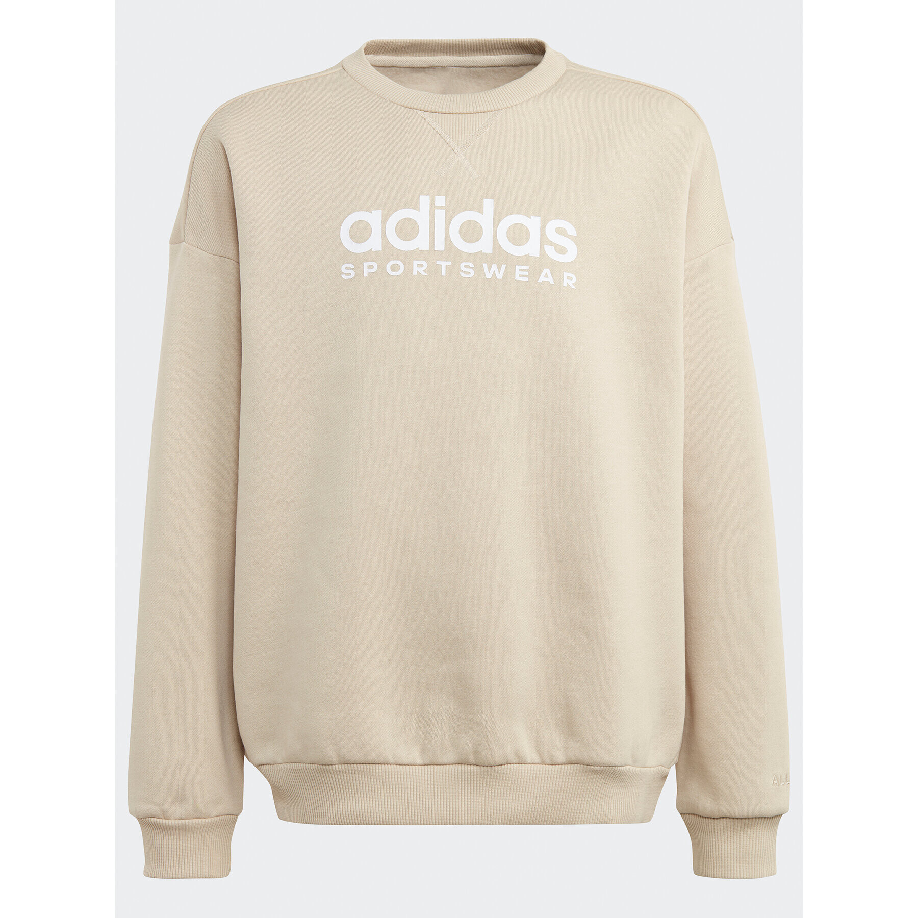 adidas Jopa Fleece IL4926 Bež Loose Fit - Pepit.si