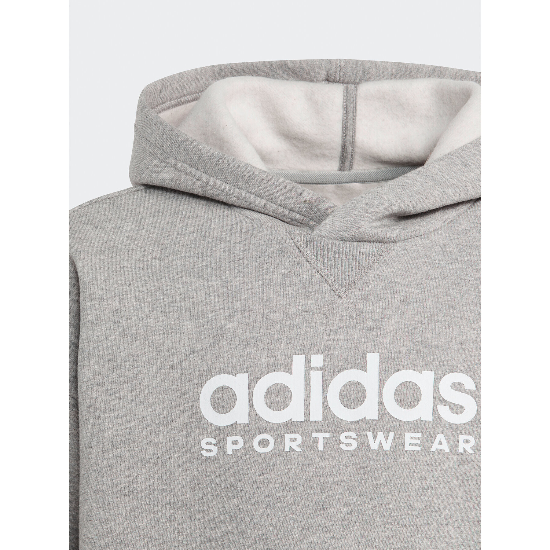 adidas Jopa Fleece IL4933 Siva Loose Fit - Pepit.si