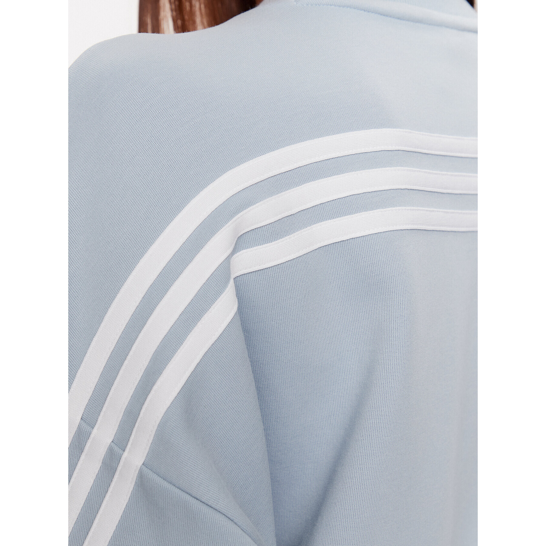 adidas Jopa Future Icons 3-Stripes Sweatshirt IL3056 Modra Loose Fit - Pepit.si