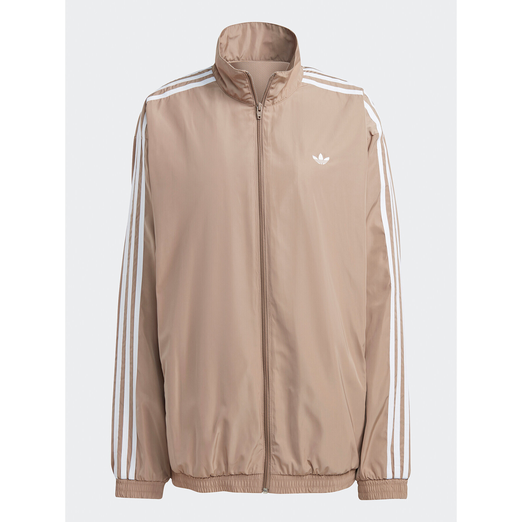 adidas Jopa Oversized Track Top IP7143 Rjava Loose Fit - Pepit.si