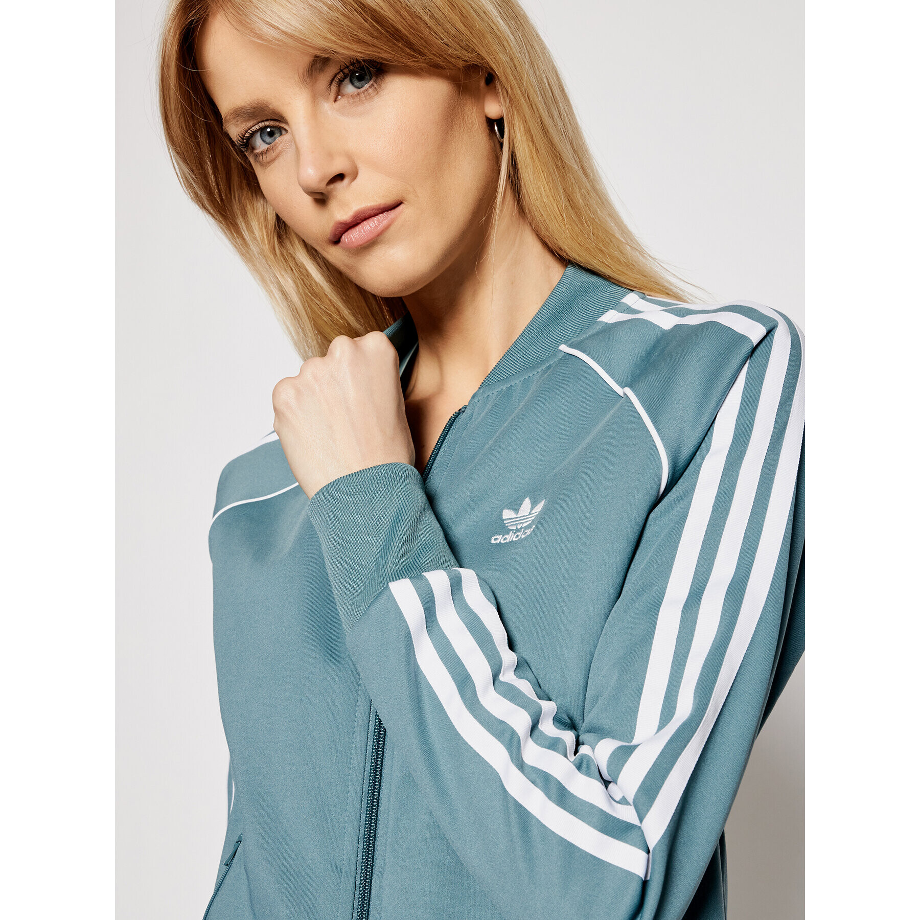 adidas Jopa Primeblue Sst Track GN2944 Zelena Regular Fit - Pepit.si