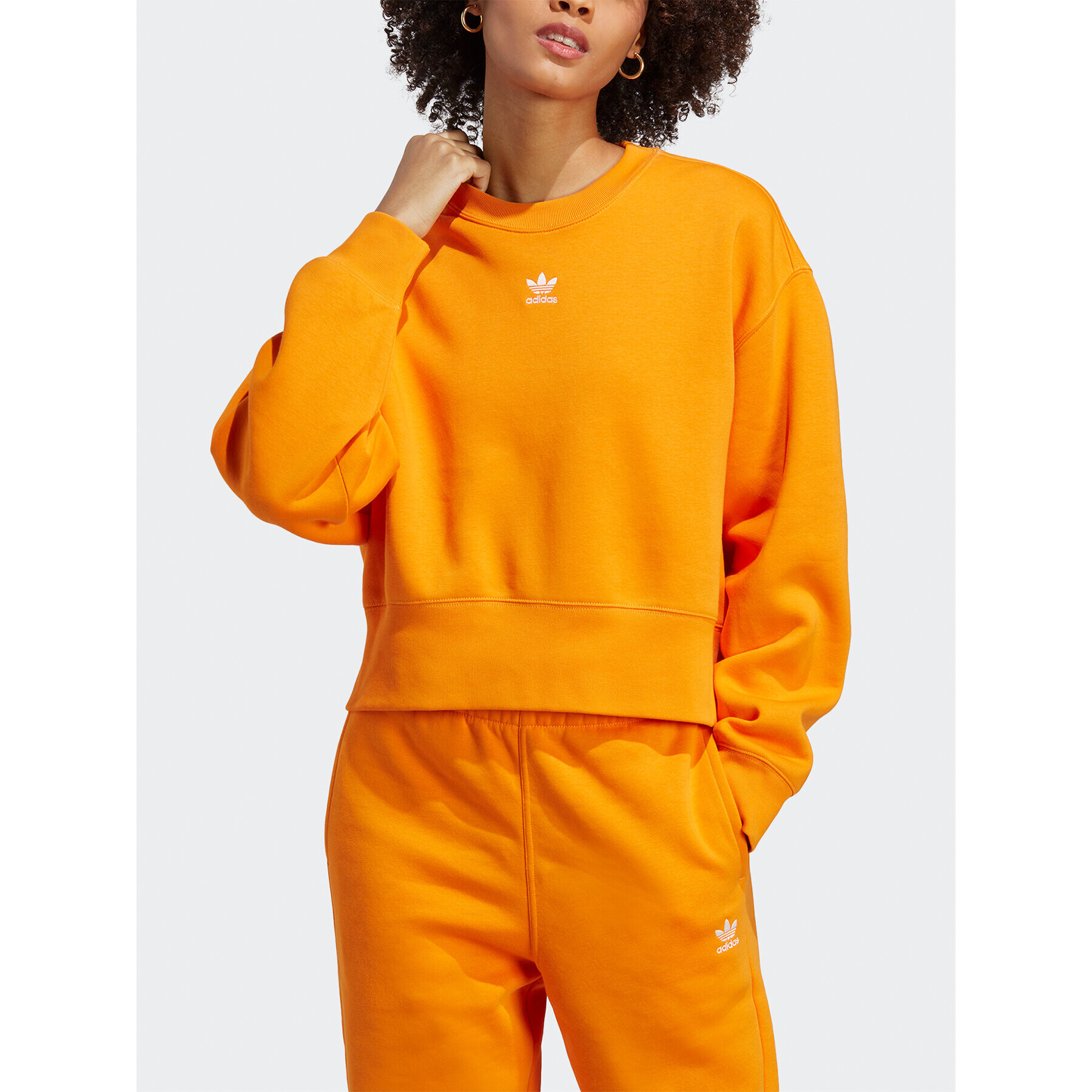 adidas Jopa Sweatshirt IK7697 Oranžna - Pepit.si