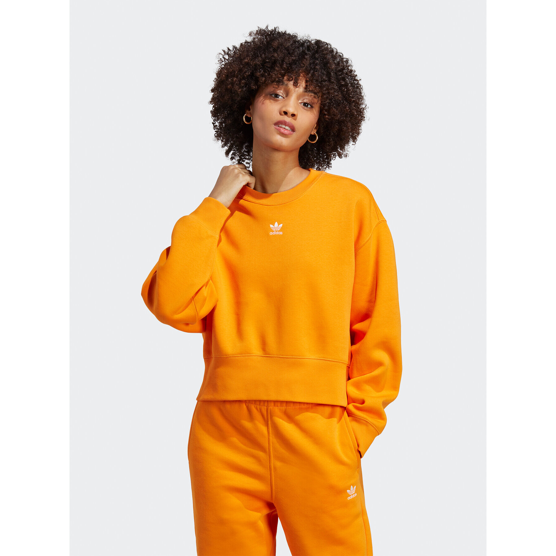 adidas Jopa Sweatshirt IK7697 Oranžna - Pepit.si