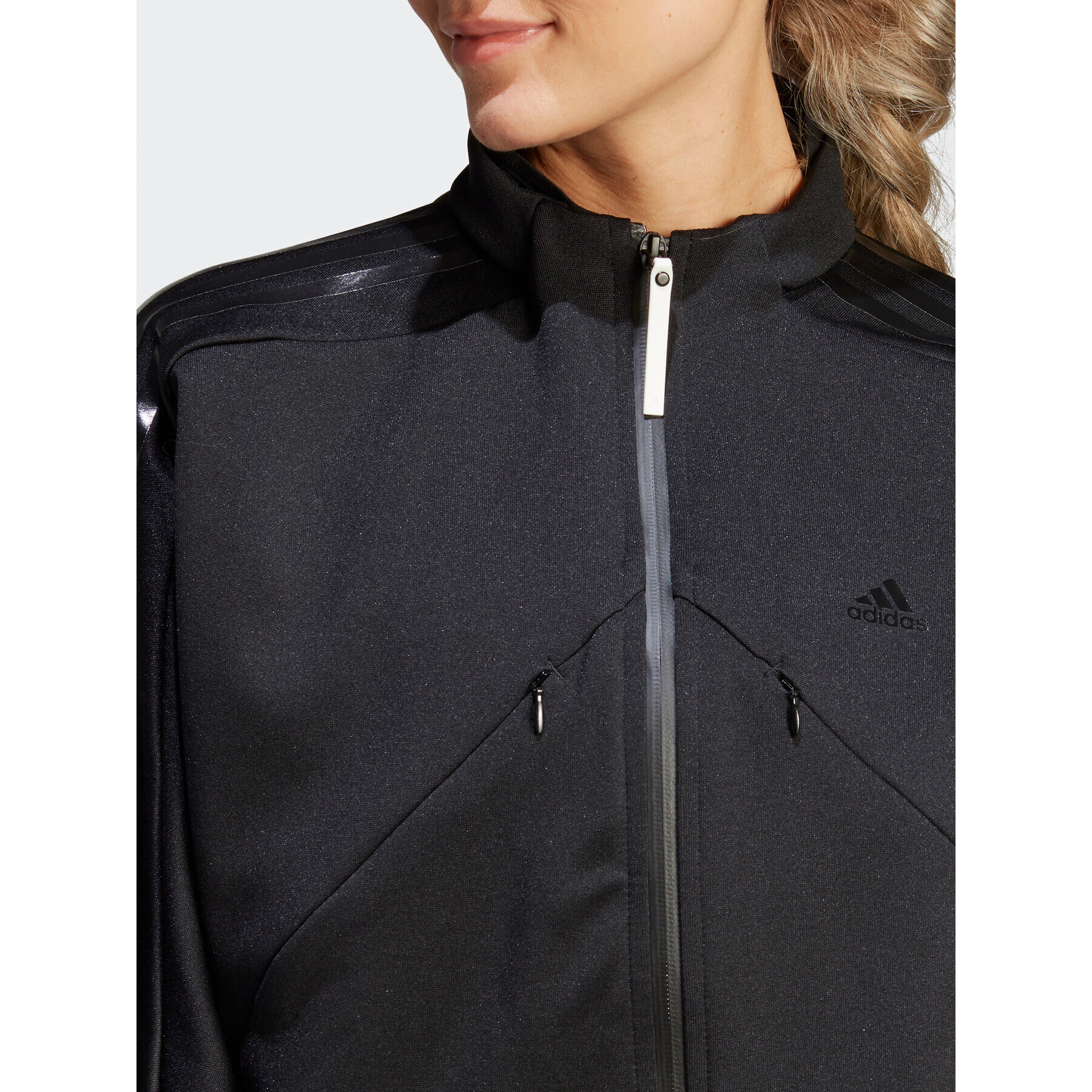 adidas Jopa Tiro Suit-Up Advanced Track Top IB2305 Črna Loose Fit - Pepit.si