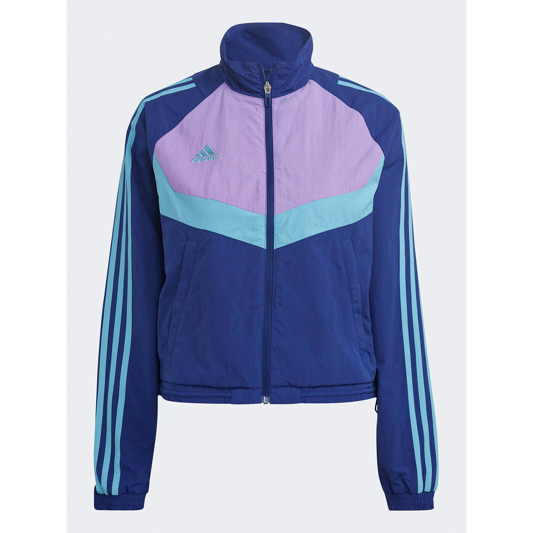 adidas Jopa Tiro Woven Track Top HS7482 Modra Regular Fit - Pepit.si