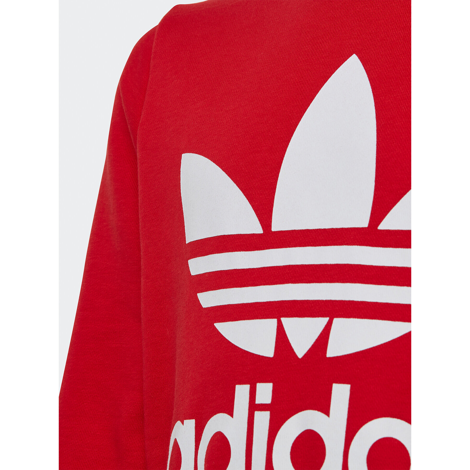 adidas Jopa Trefoil Crew Sweatshirt IB9974 Rdeča Regular Fit - Pepit.si