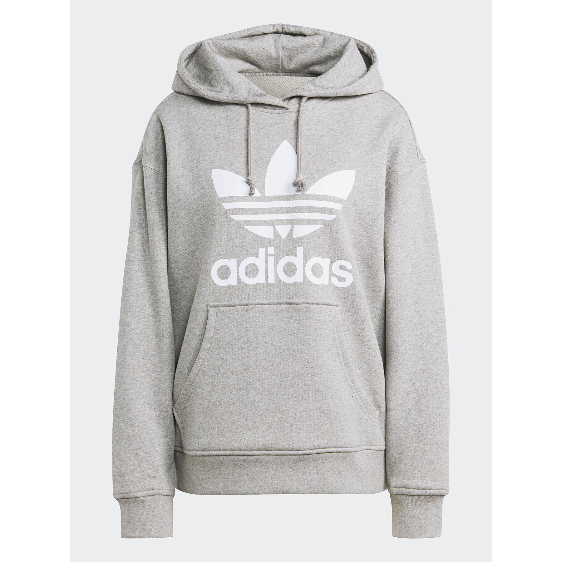 adidas Jopa Trefoil Hoodie IB7437 Siva Regular Fit - Pepit.si