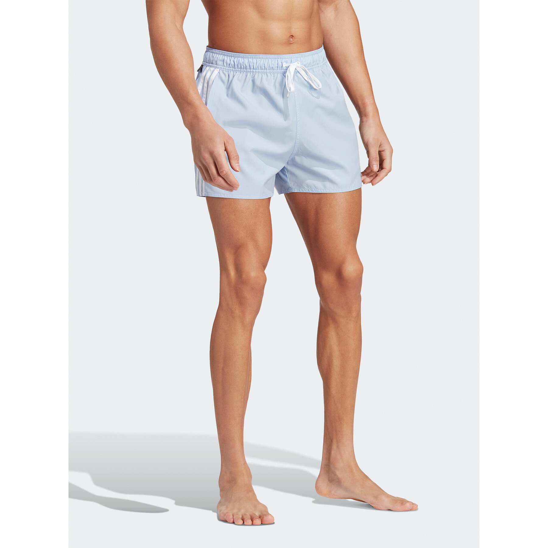 adidas Kopalne hlače 3-Stripes CLX Swim Shorts HT4373 Modra Regular Fit - Pepit.si