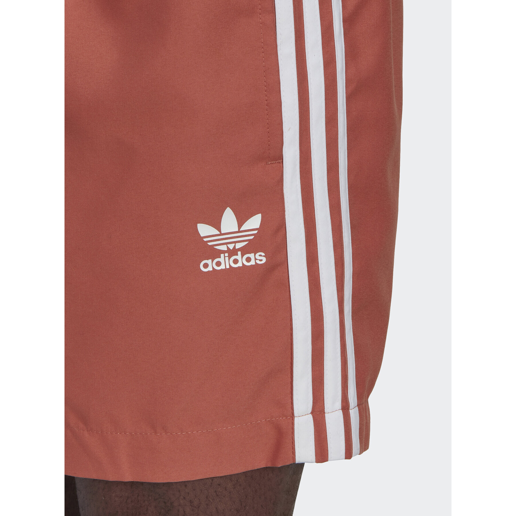 adidas Kopalne hlače adicolor Classics 3-Stripes HK7326 Oranžna Regular Fit - Pepit.si