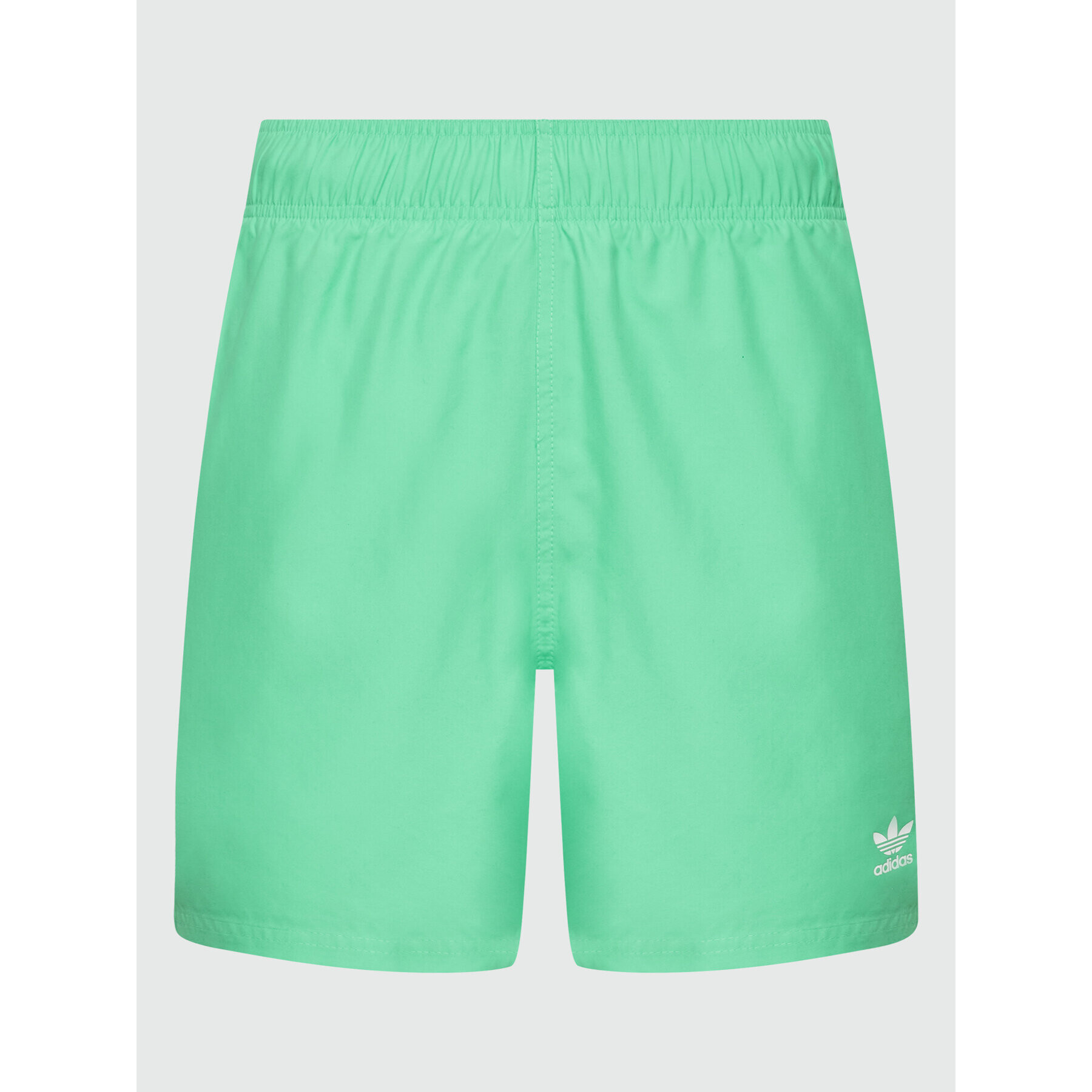 adidas Kopalne hlače adicolor Essentials Trefoil HE9422 Zelena Regular Fit - Pepit.si