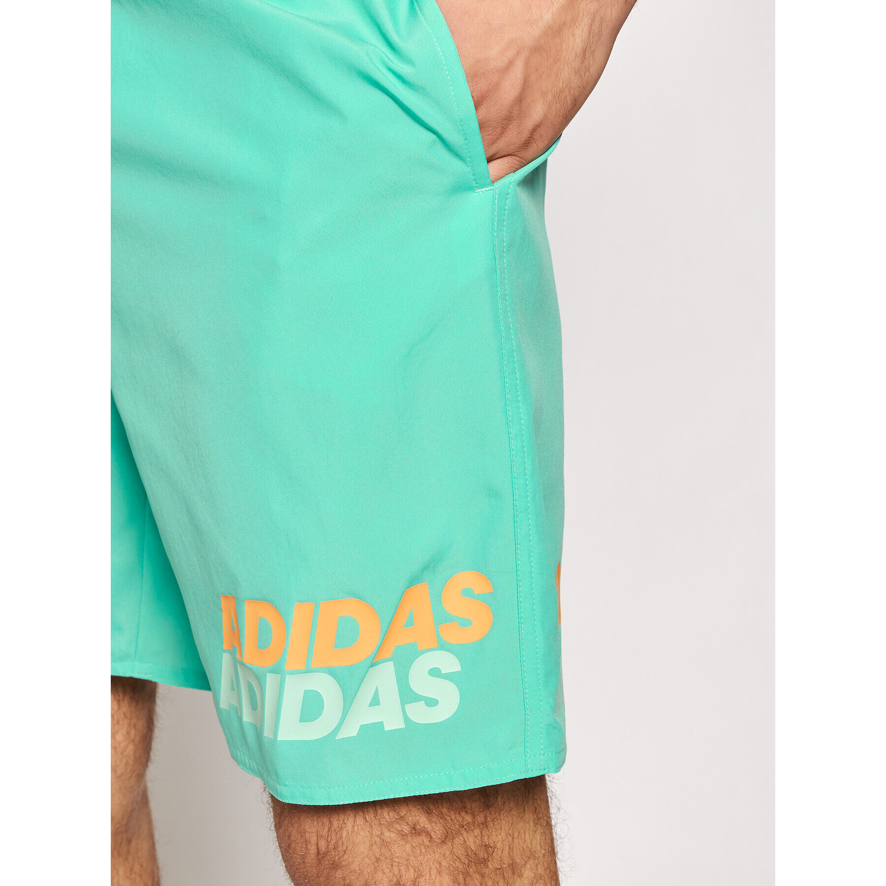 adidas Kopalne hlače Classic-Length GM2259 Zelena Regular Fit - Pepit.si