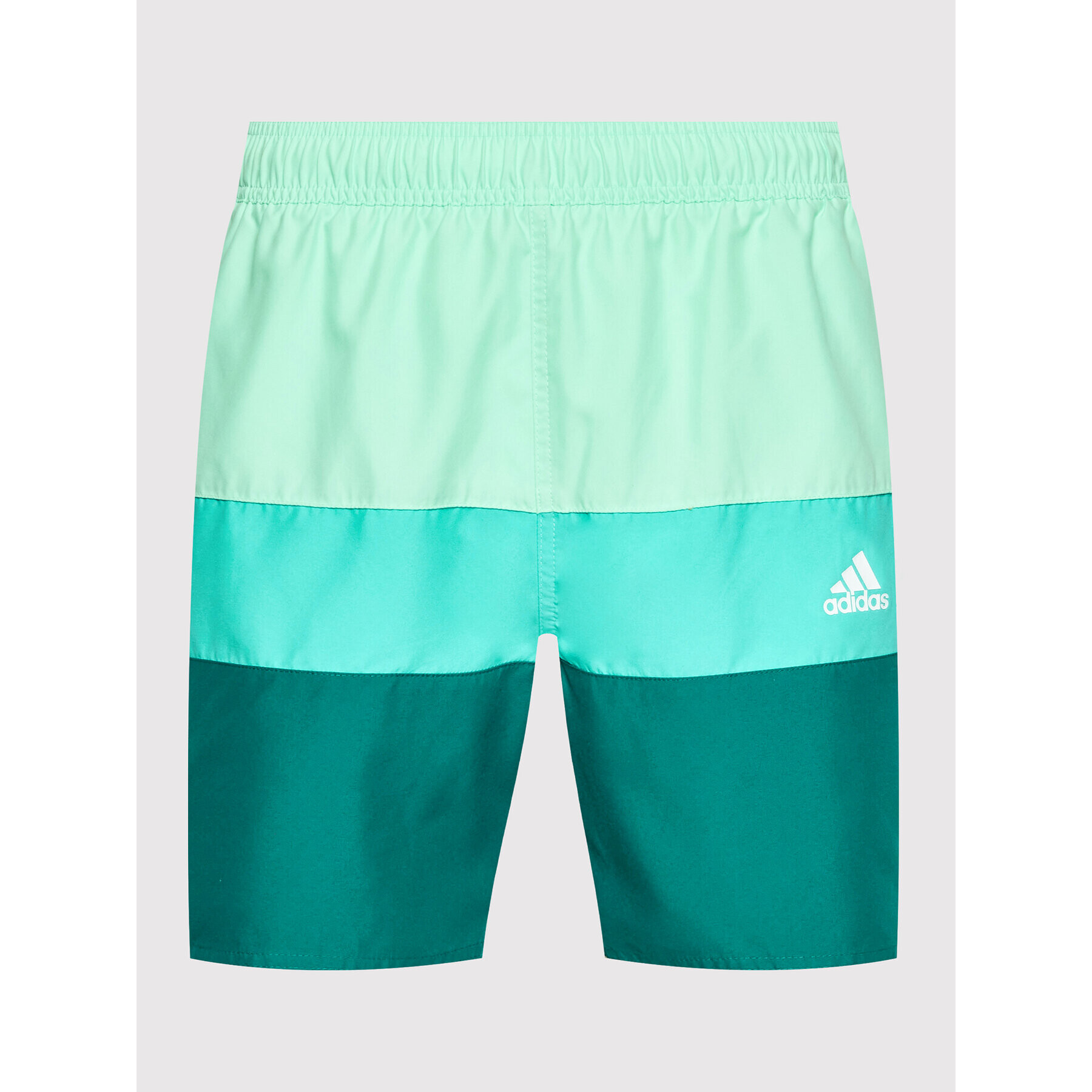 adidas Kopalne hlače Length Colorblock HA0399 Zelena Regular Fit - Pepit.si