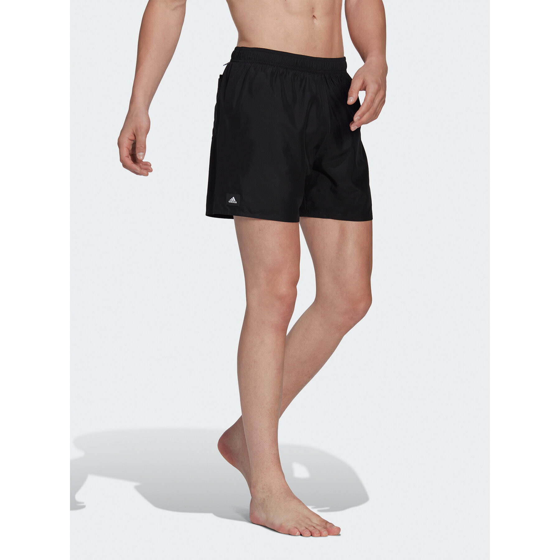 adidas Kopalne hlače Logo CLX Short Length Swim Shorts HT2123 Črna Regular Fit - Pepit.si