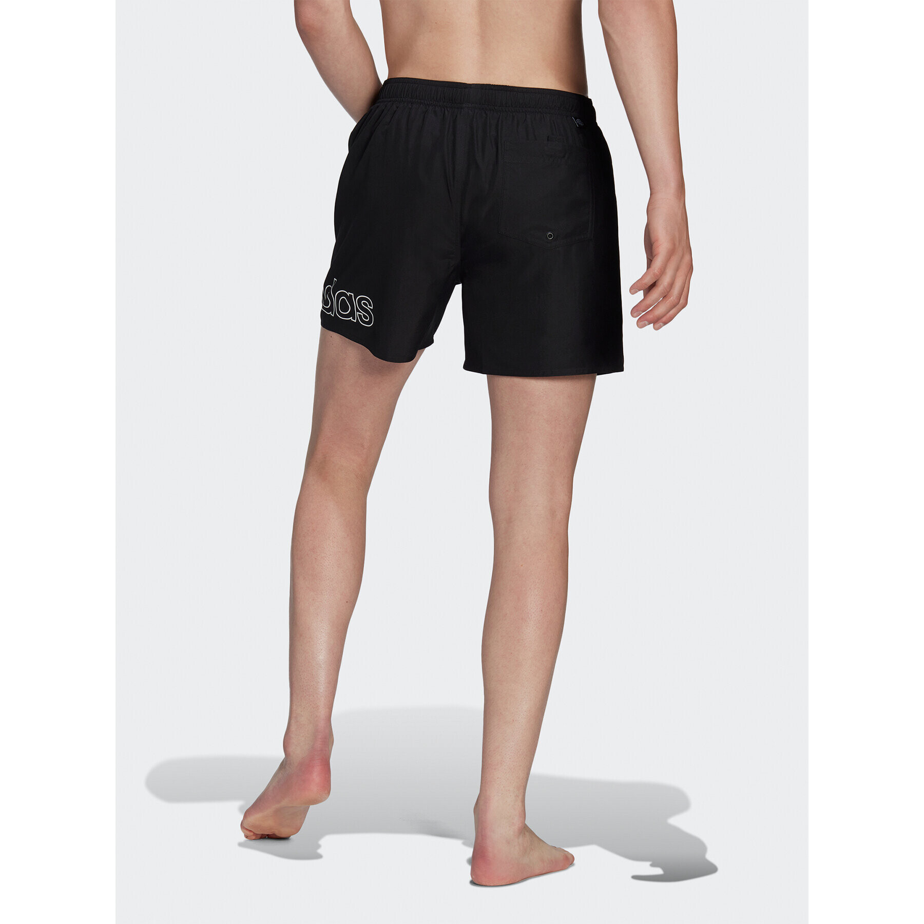 adidas Kopalne hlače Logo CLX Short Length Swim Shorts HT2123 Črna Regular Fit - Pepit.si