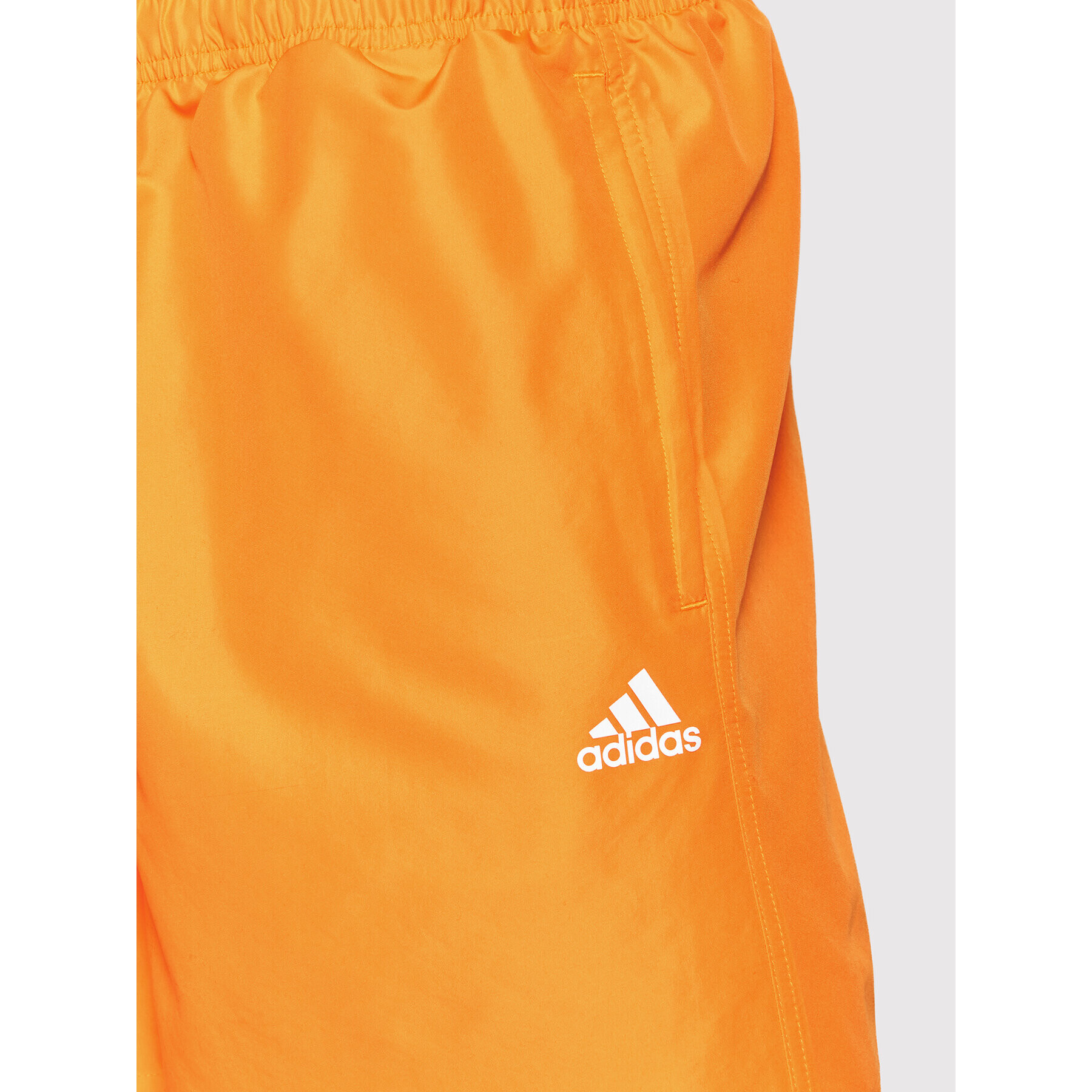 adidas Kopalne hlače Solid Swim HA0375 Oranžna Regular Fit - Pepit.si