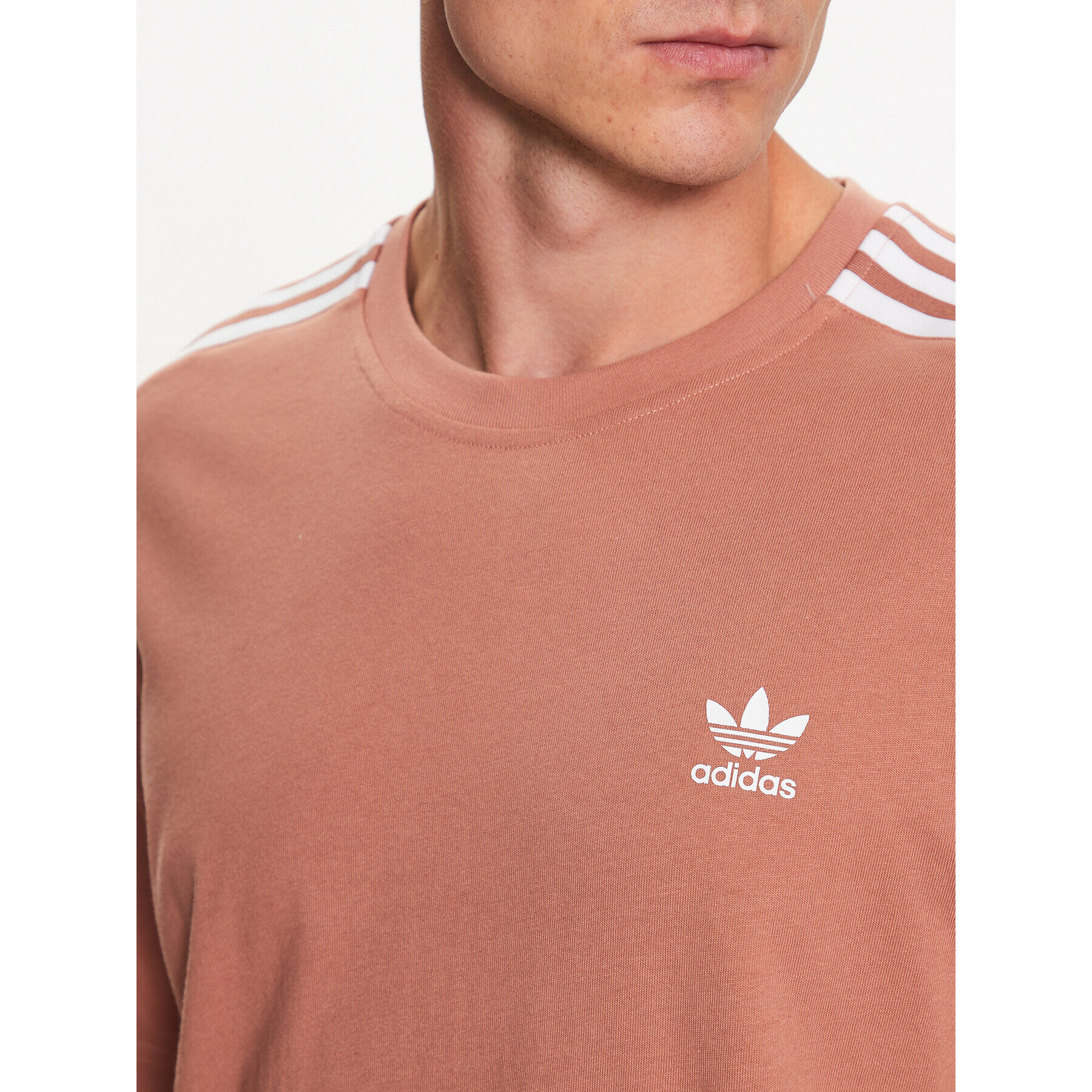 adidas Majica Adicolor Classics Trefoil T-Shirt IA6343 Rjava Regular Fit - Pepit.si